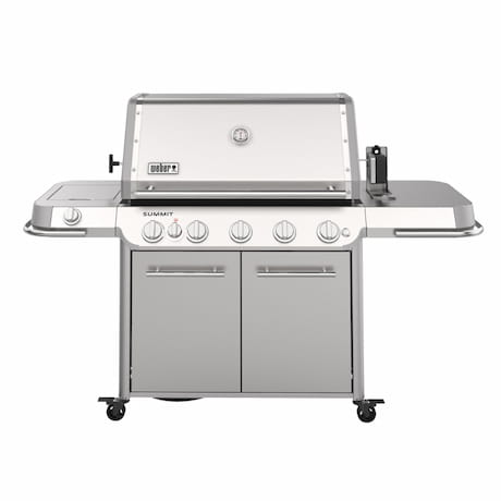 Weber Summit FS38 E Gas-Grillstation Edelstahl