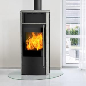 Kaminofen | Dauerbrandofen | | kaufen 6,4 | | Teramo im | Raumluftunabhängig kW Fireplace kamdi24-Shop
