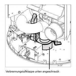Olsberg Verbrennungsluftklappe für Olsberg Pelletöfen