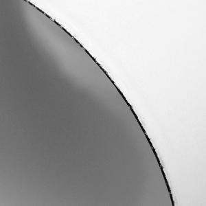 Raik Rauchrohrbogen / Ofenrohrbogen Emaille 130mm - 90° Bogen glatt Weiß