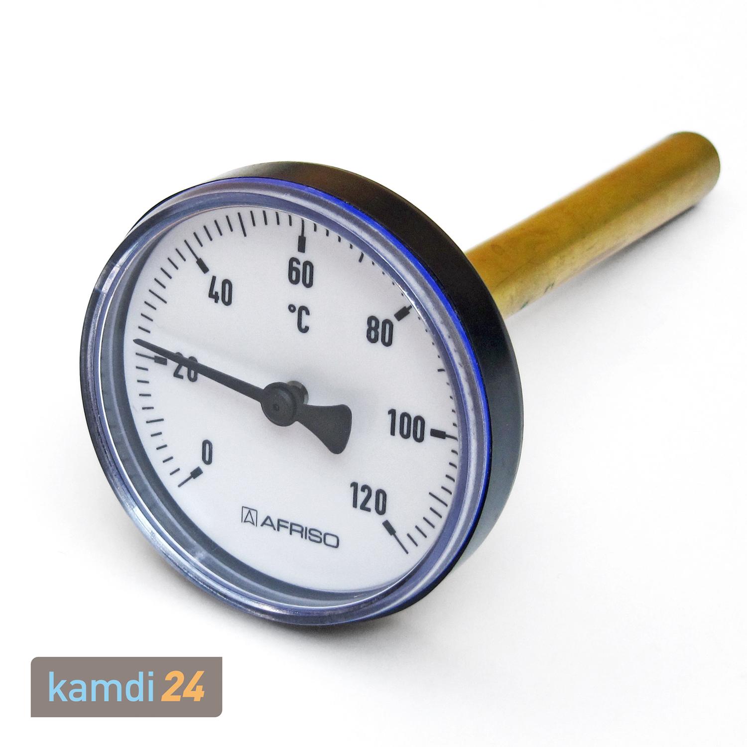 Bimetall-Pufferspeicherthermometer 100 mm, Afriso