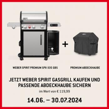 Weber Spirit SPX-335 GBS Smart Gas-Grillstation Edelstahl