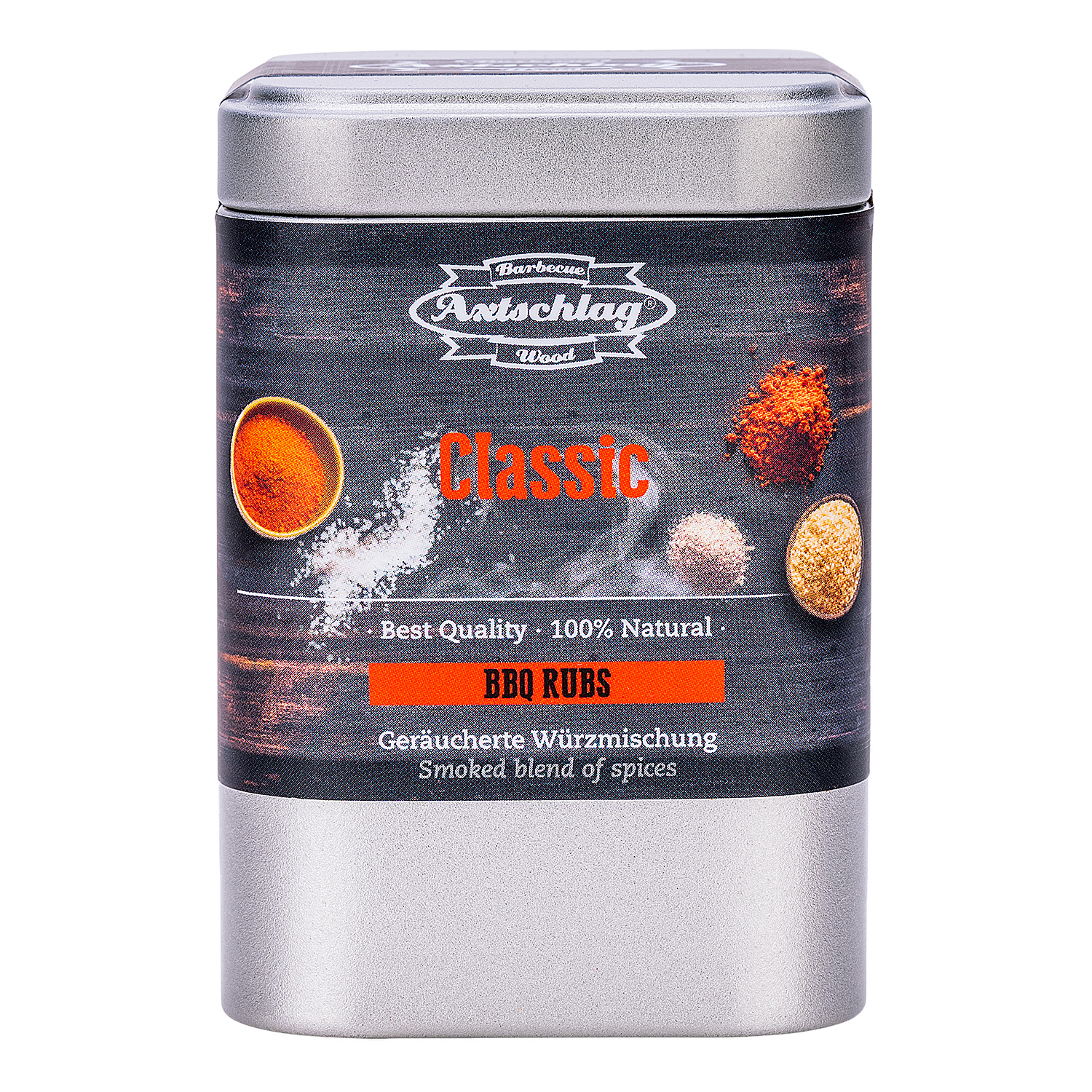 Axtschlag Smoked BBQ Rub Classic 140 g Dose