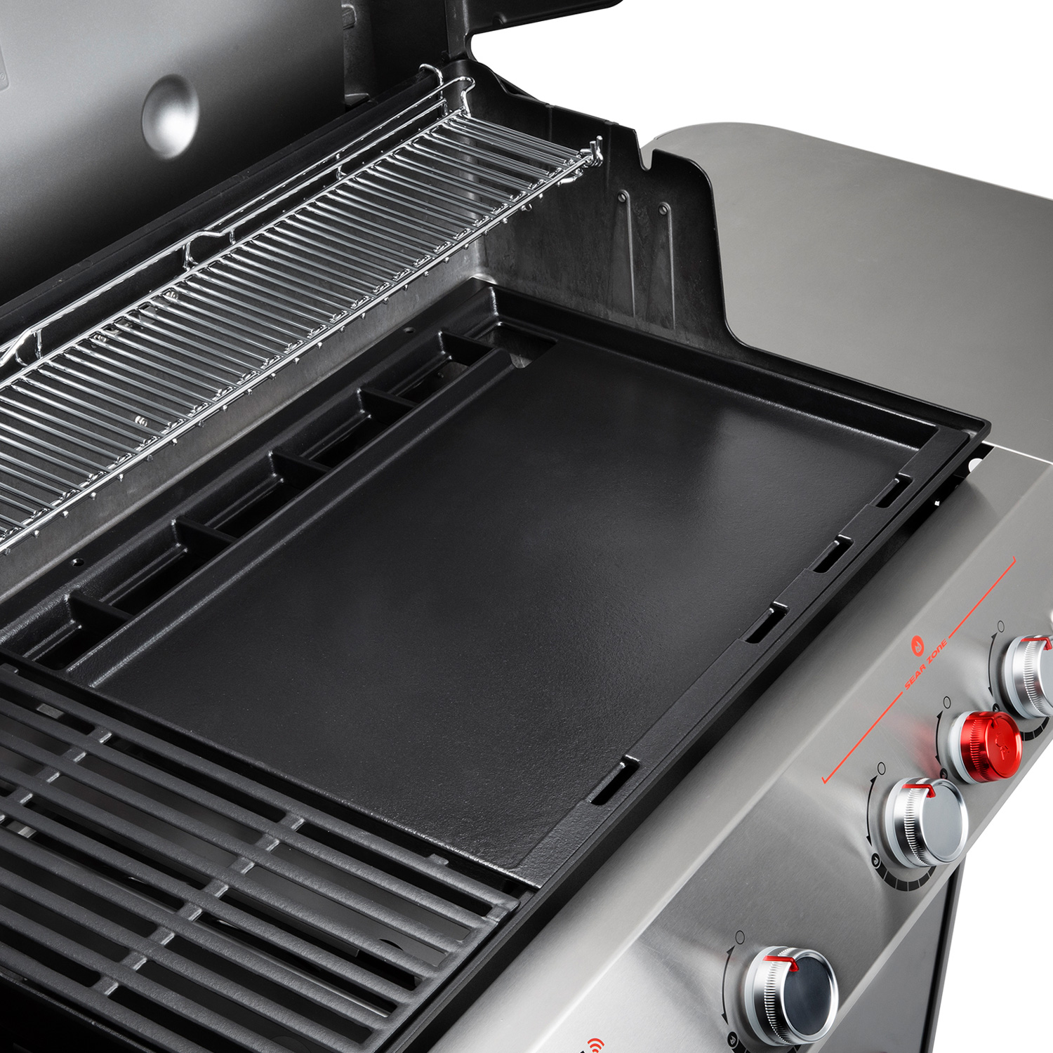 Weber Genesis EPX-470 Smart Gas-Grillstation Schwarz inkl. Grillplatte