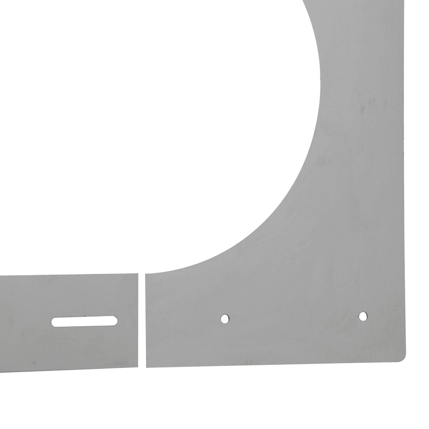 Opsinox Edelstahlschornstein 130 mm Dachblende für Innenmont. PLP 0-45°