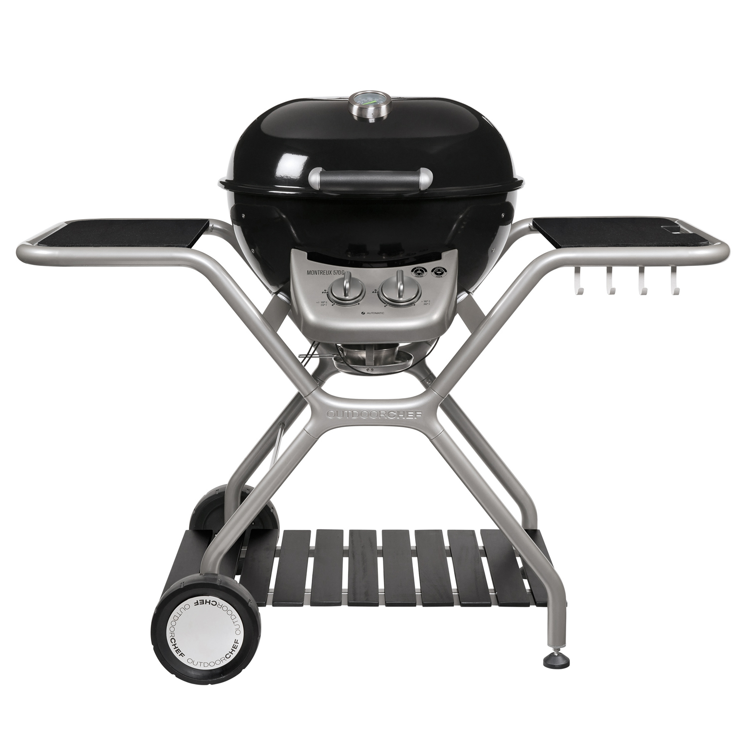 Outdoorchef Montreux 570 G Granit Gas-Kugelgrill inkl. Abdeckhaube