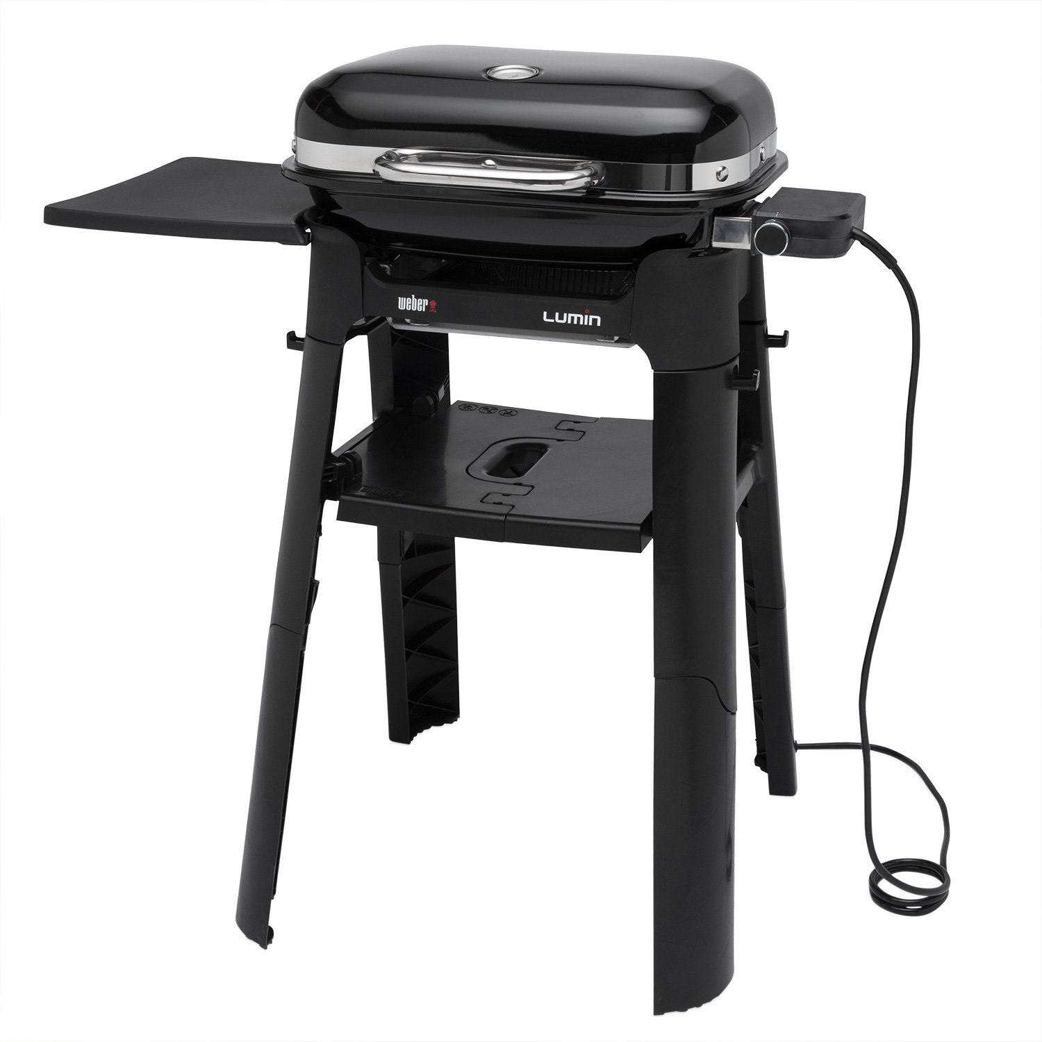 Weber Lumin Compact Stand Elektrogrill Schwarz