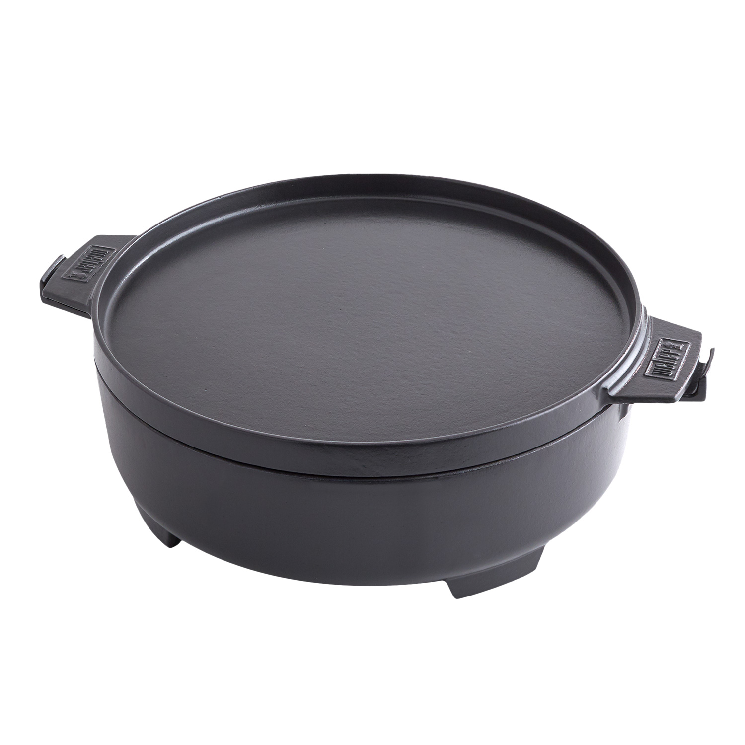 Weber CRAFTED 2-in-1 Dutch Oven 6,8 l mit Pfanne