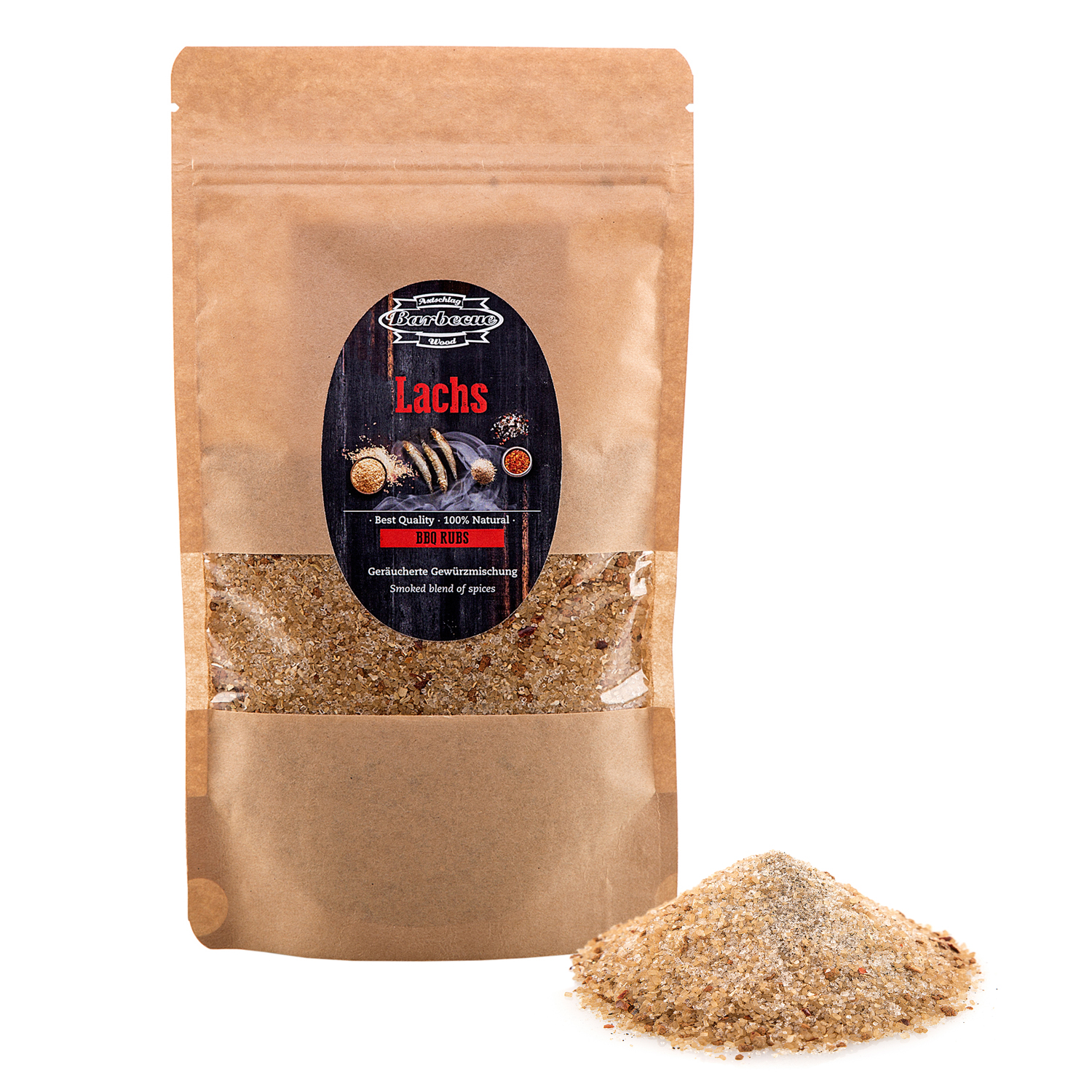 Axtschlag Smoked BBQ Rub Lachs 250 g