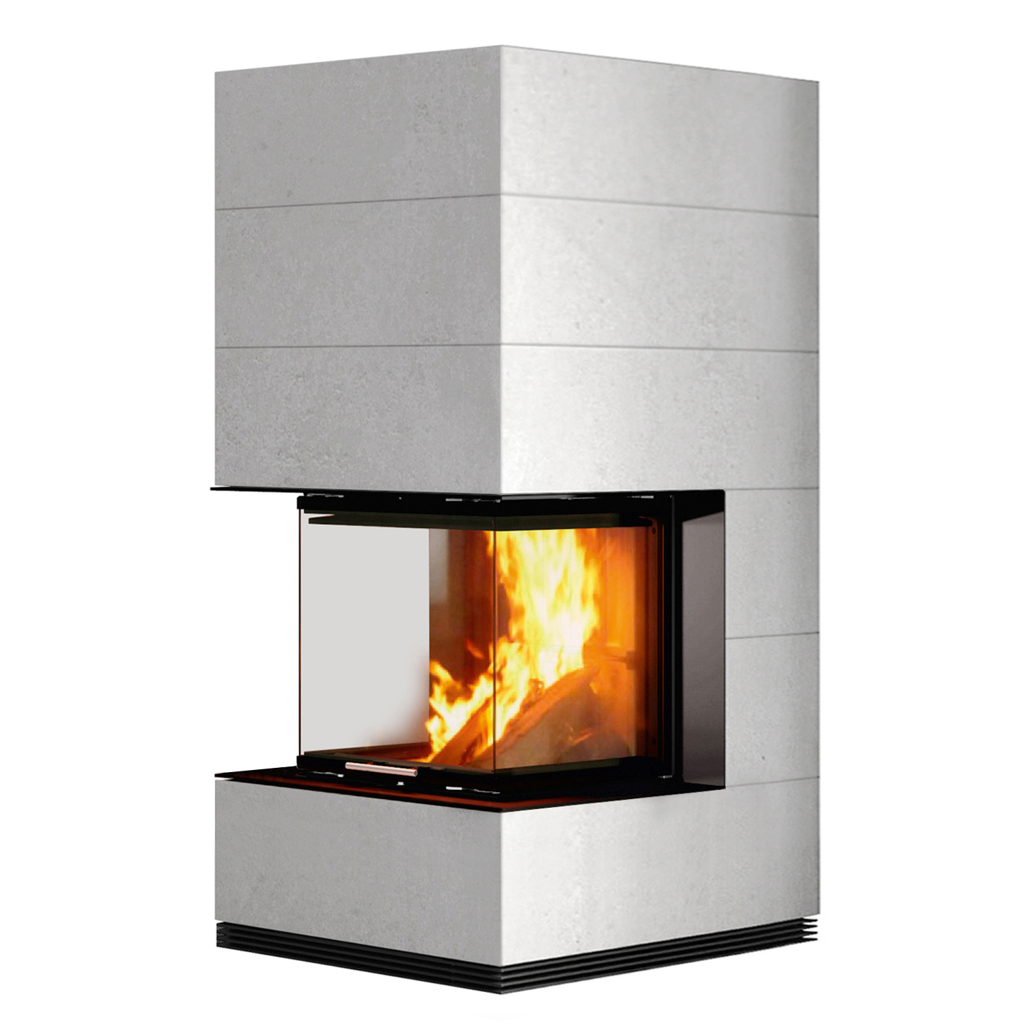 Spartherm SIM 1/3 Arte U-50h-4S Kaminbausatz Natur