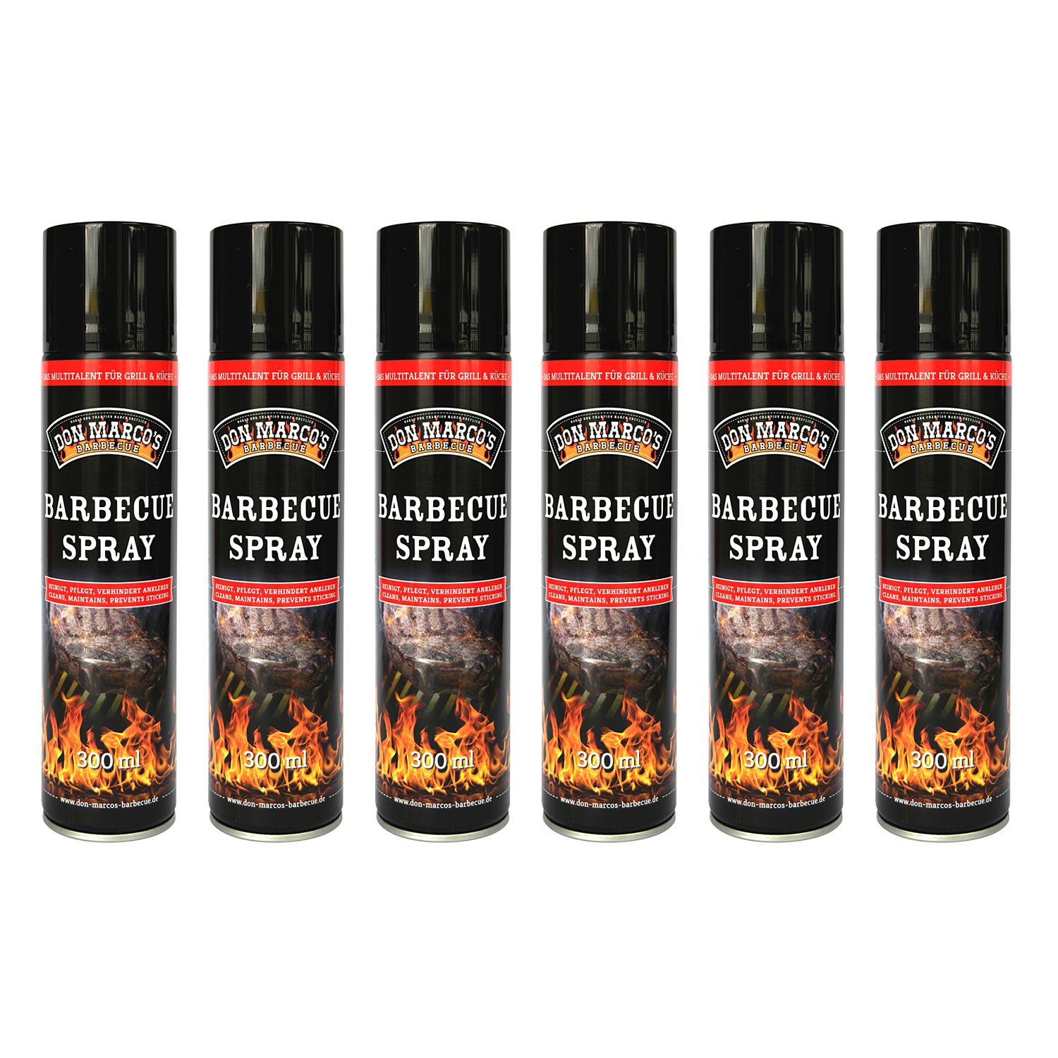 Don Marco´s Barbecue Spray 6er-Set