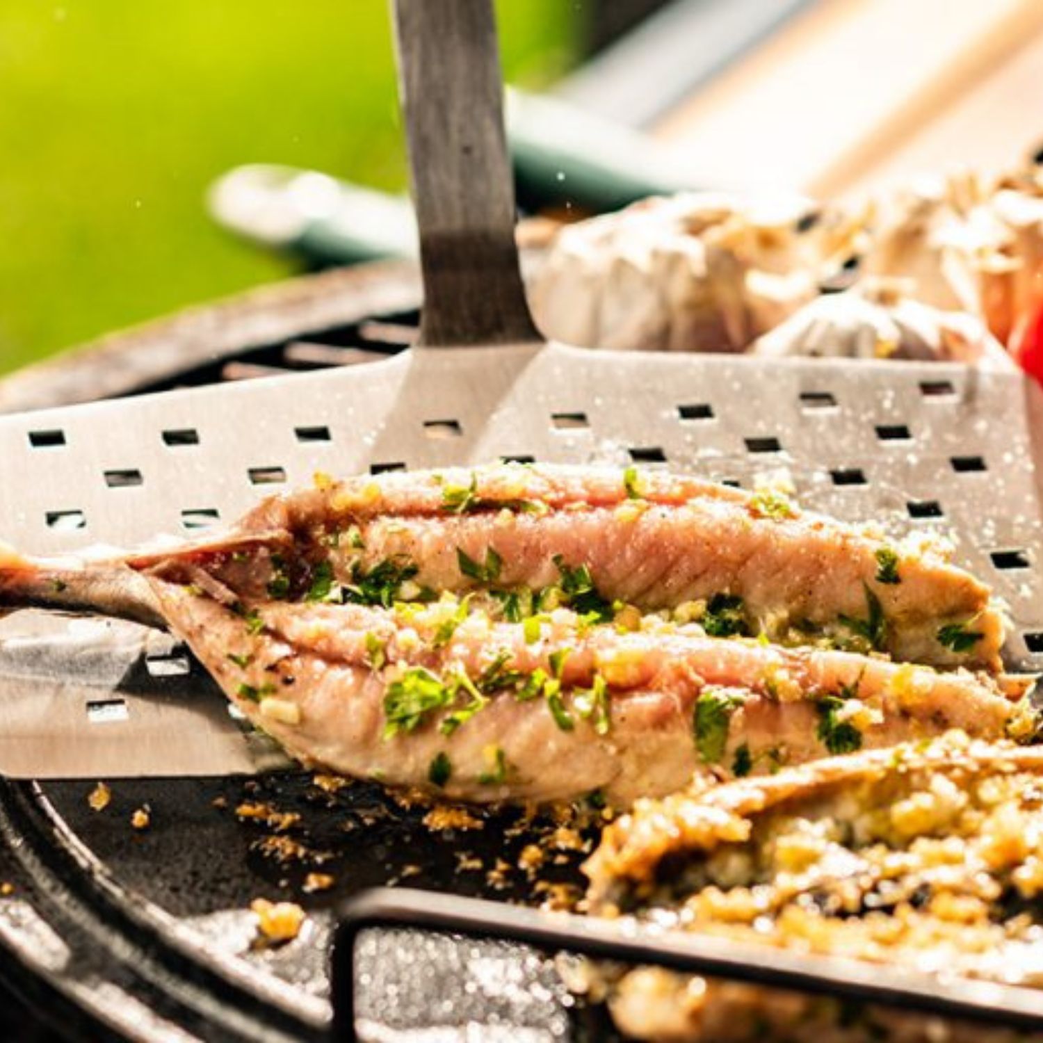 Big Green Egg Grill- und Pfannenwender extra breit