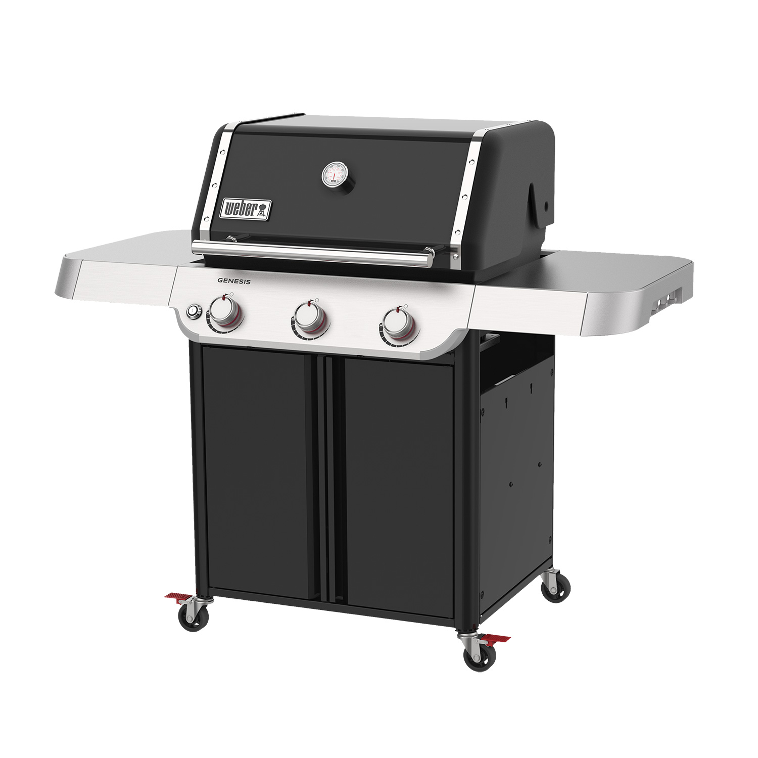 Weber Genesis E-315 Gas-Grillstation Schwarz