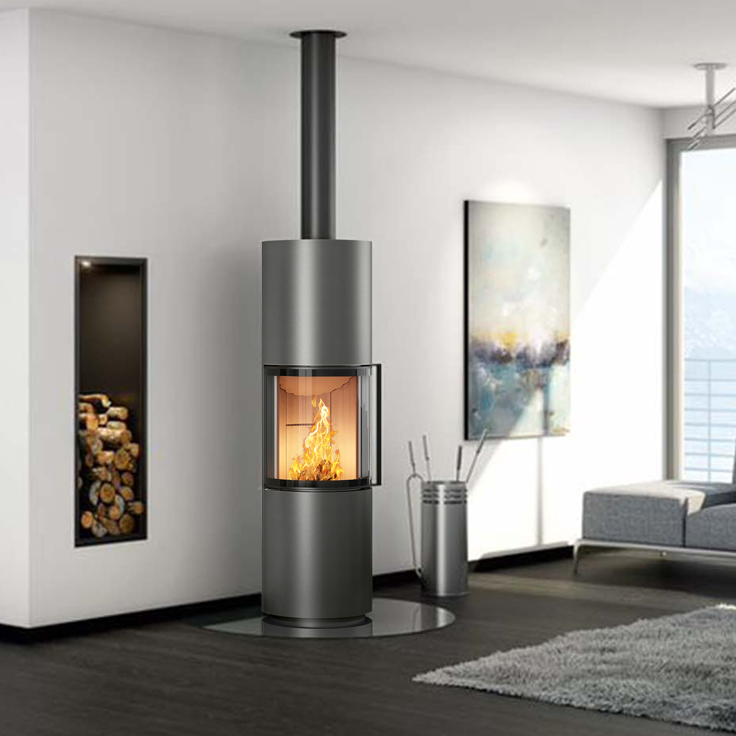 Spartherm Passo L Kaminofen Titan