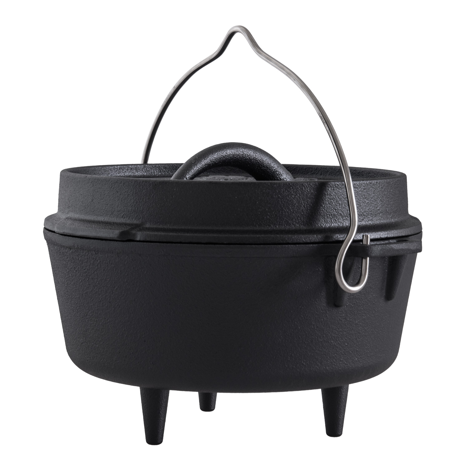 FEUERGOTT Dutch Oven 1,5 l mit Füßen