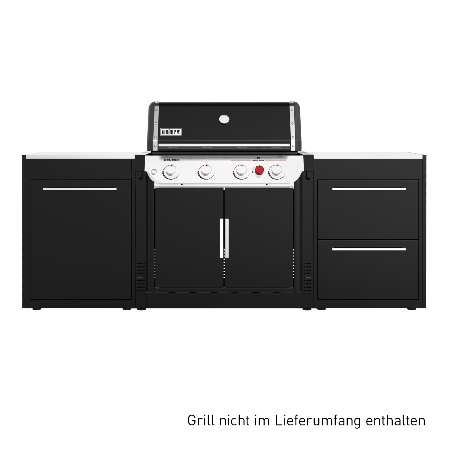 Weber BBQ Kitchen Set 1 für Genesis 3-Brenner ohne Seitenkocher