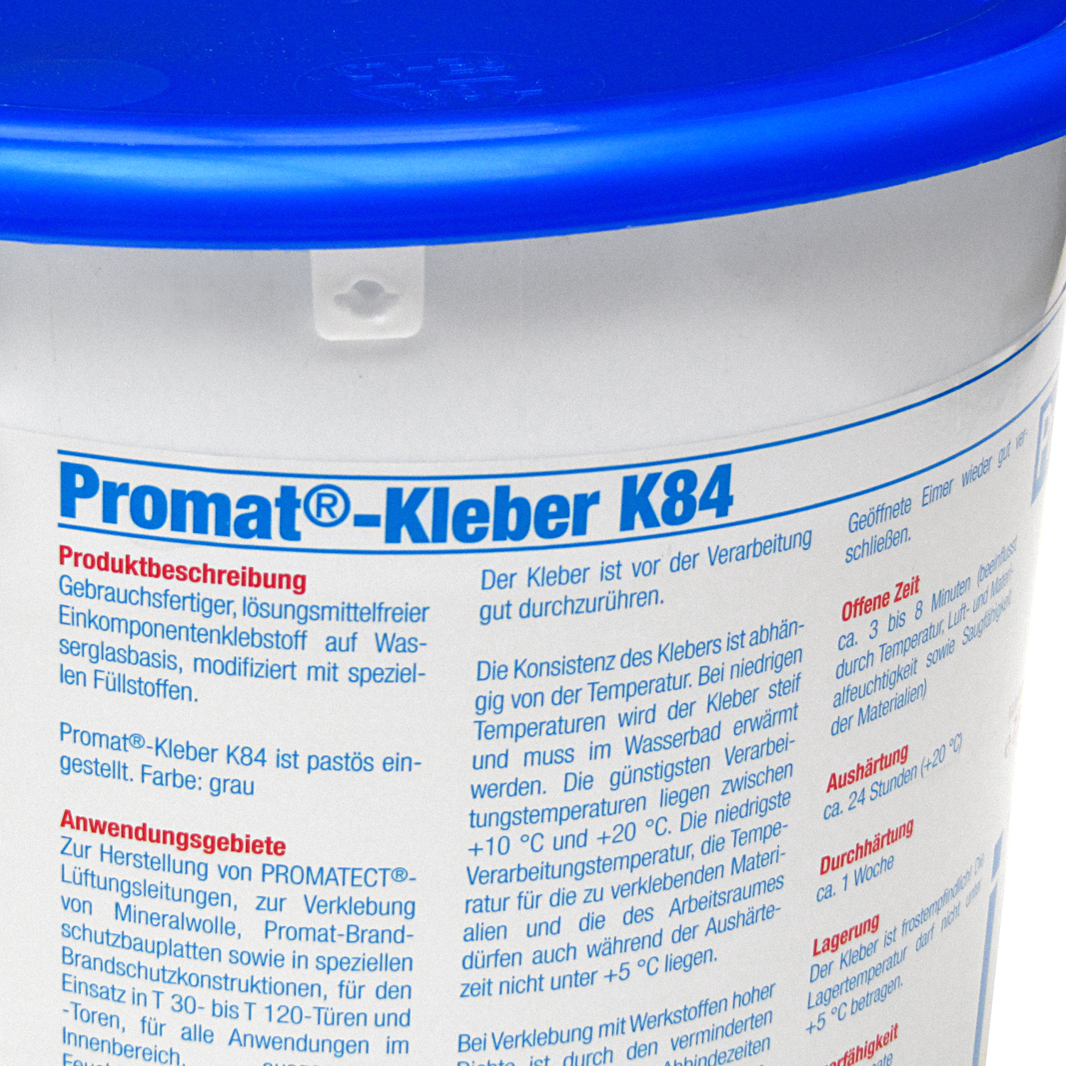 Promat Promasil Kleber K84 45kg B-Ware