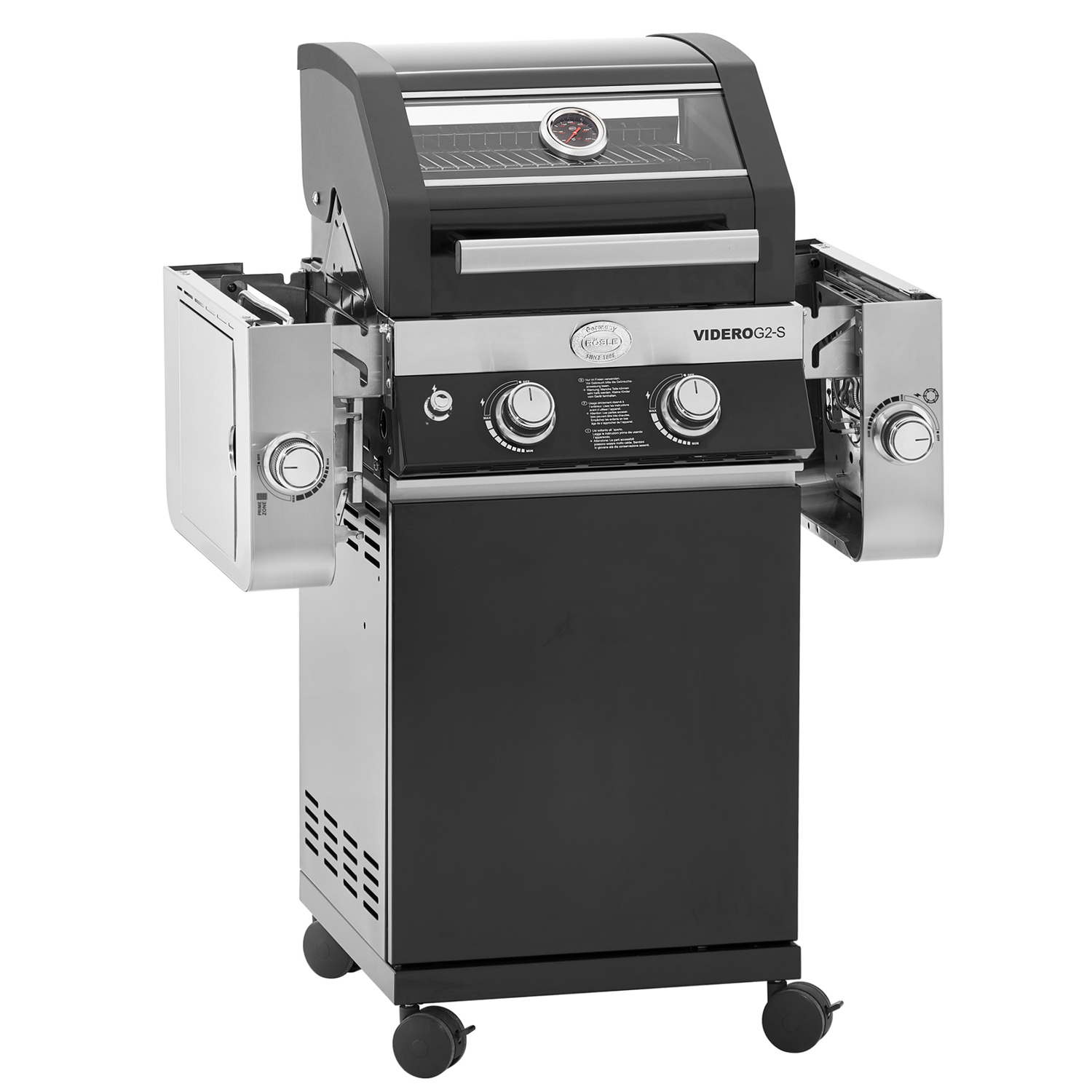 RÖSLE BBQ-Station Videro G2-S Vario+ Gasgrill Schwarz Aktuelles Modell