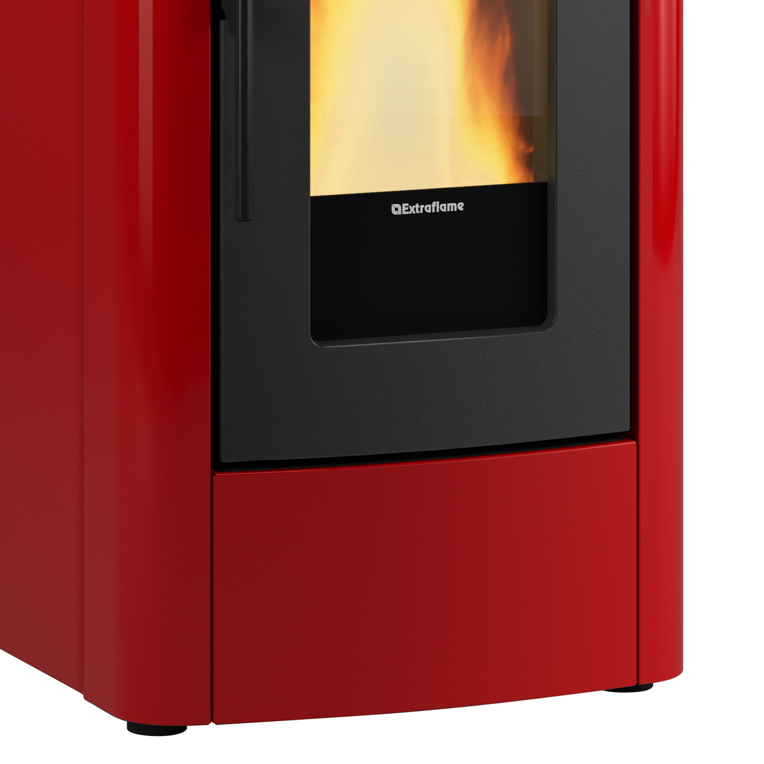 Extraflame Dahiana Plus VFS Pelletofen Stahl Bordeaux