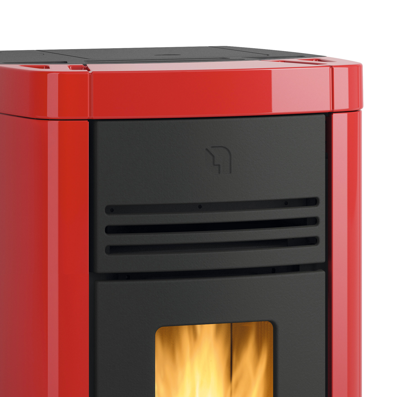 Extraflame Evolution Line Angela Plus EVO Pelletofen Stahl Bordeaux