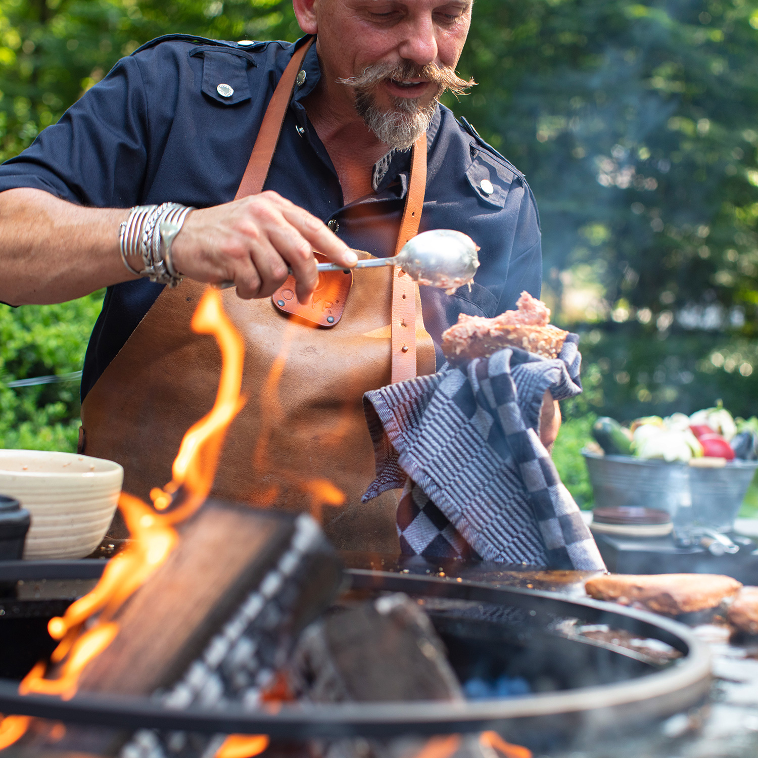 OFYR Foodsaver Stahlring für 100-er Grill & Feuerstelle