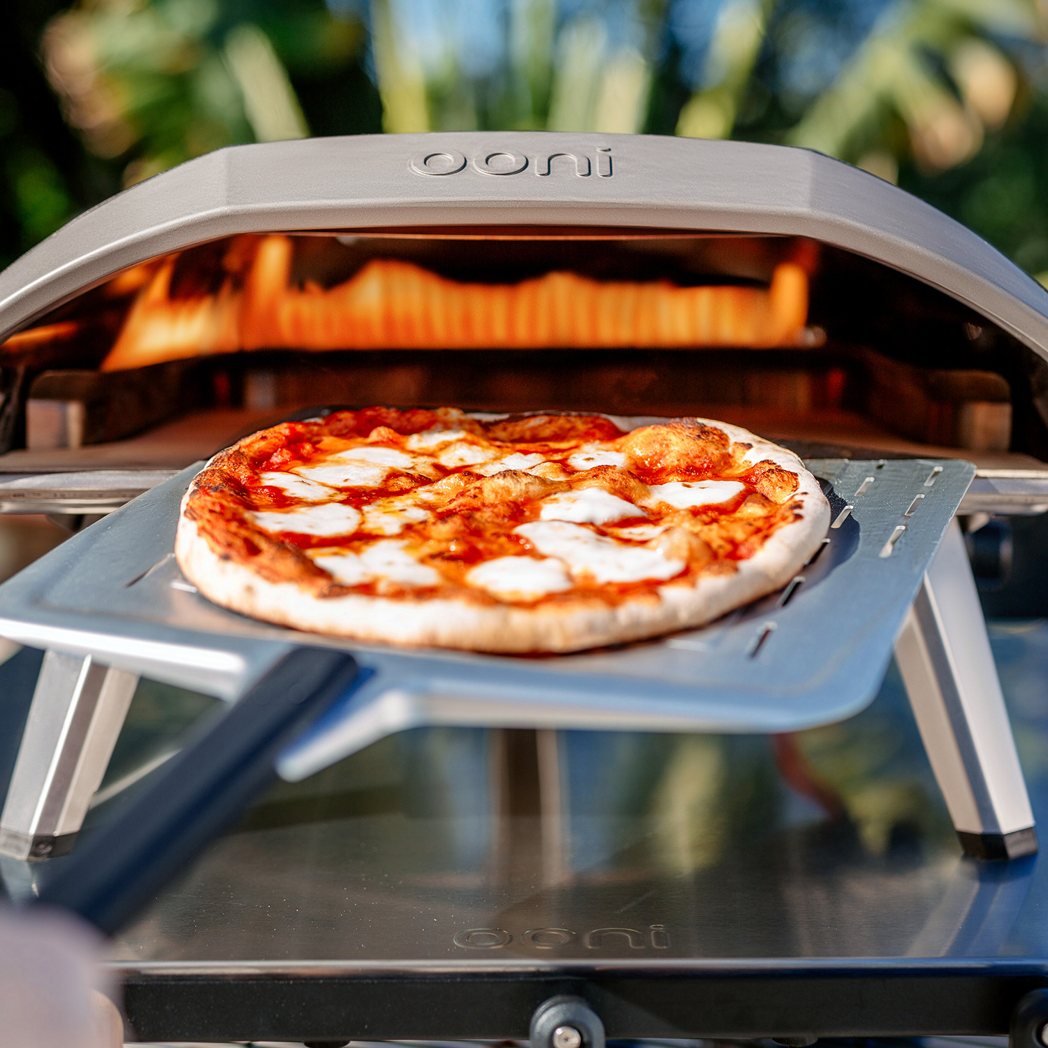 Ooni Pizzaschieber Aluminium perforiert 14"