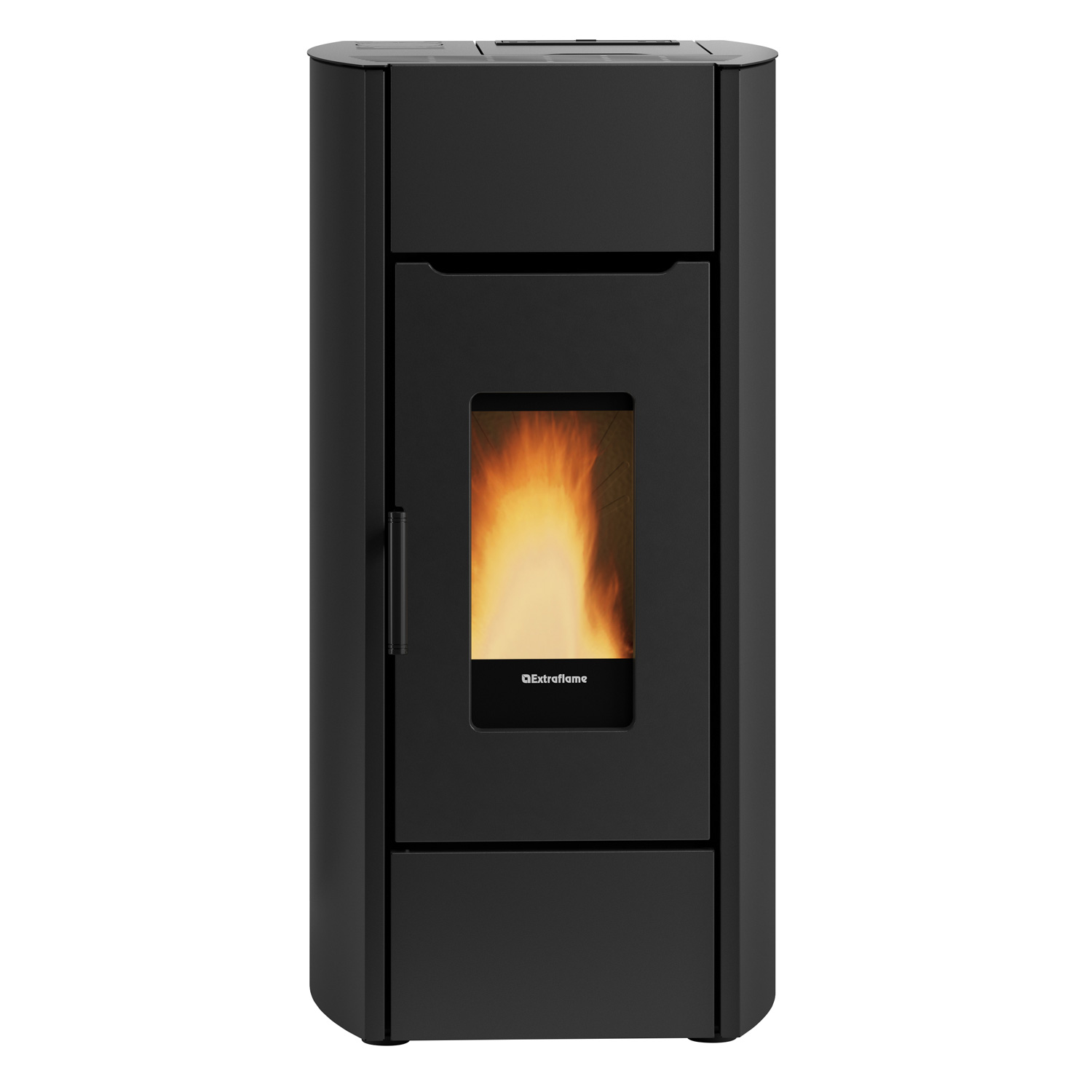 Extraflame Prestige Line Mirka Pelletofen Stahl Schwarz