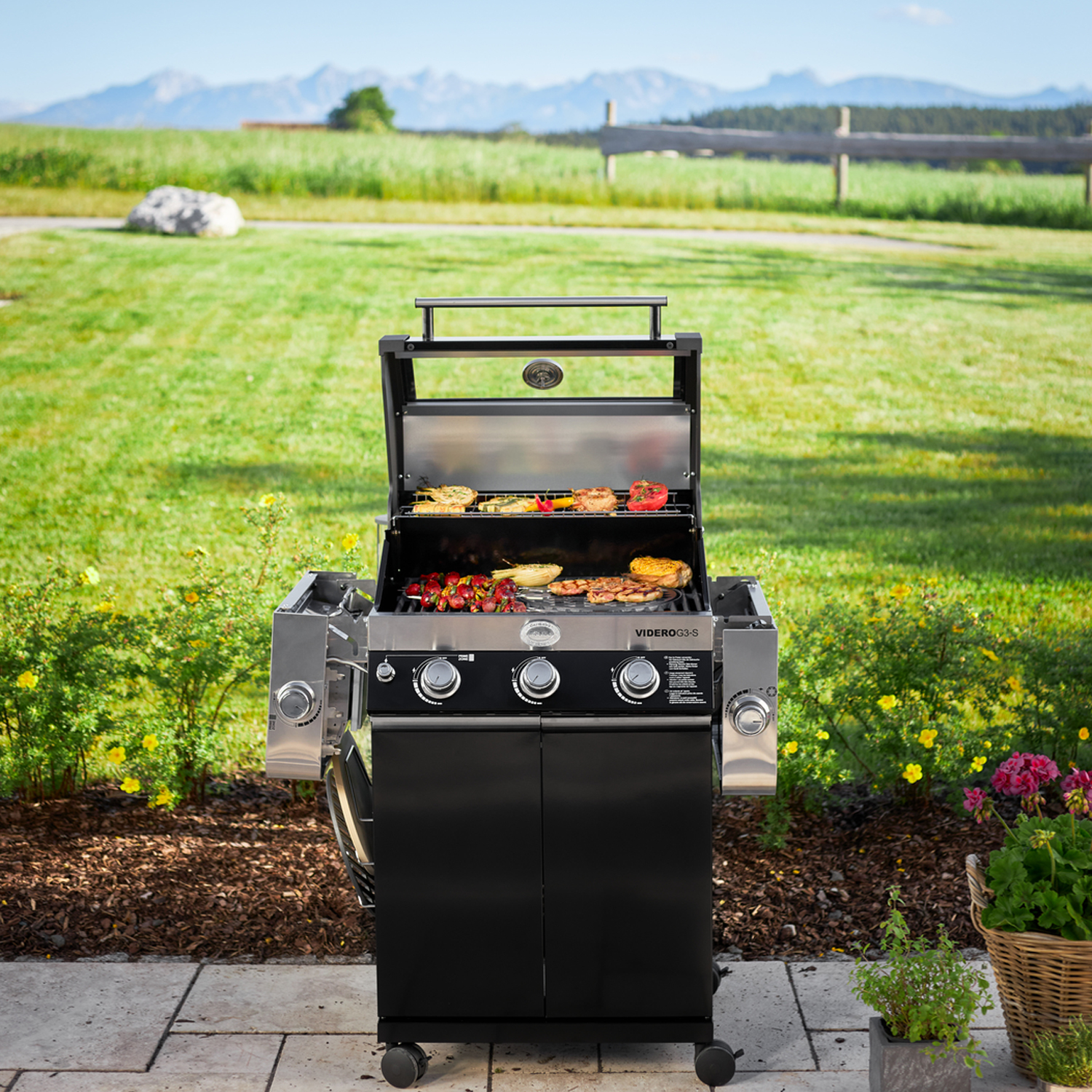 RÖSLE BBQ-Station Videro G3-S Vario+ Gasgrill Schwarz Aktuelles Modell