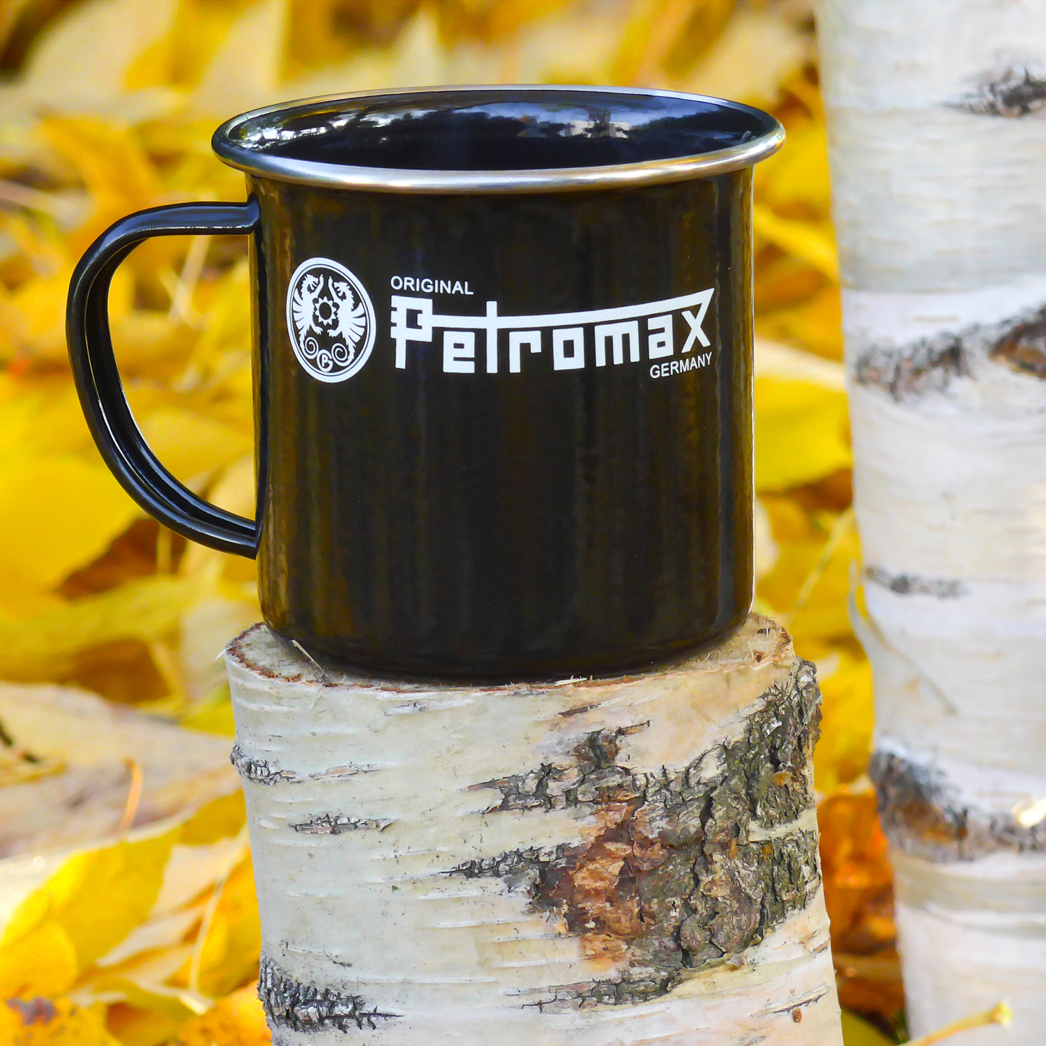 Petromax Emaille-Becher Schwarz