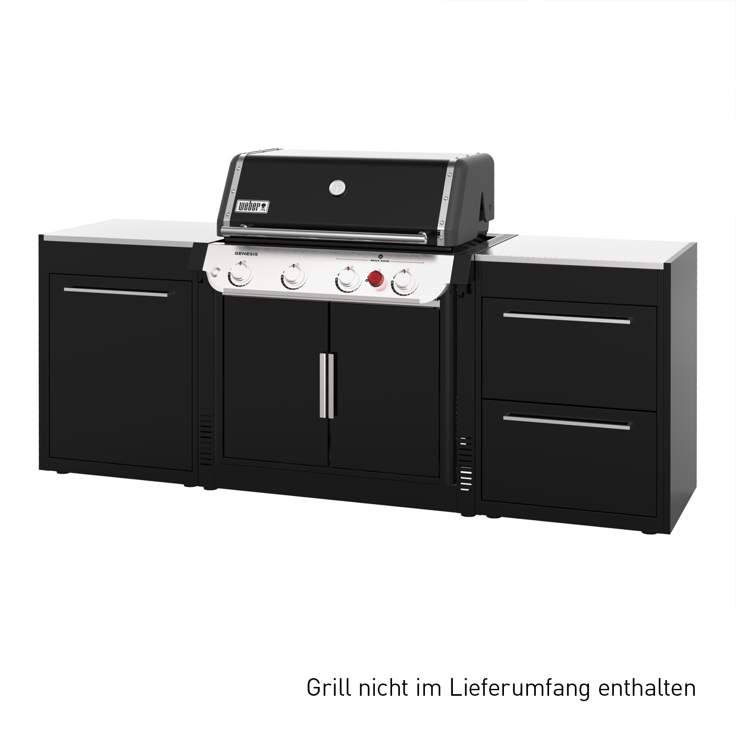 Weber BBQ Kitchen Set 1 für Genesis 3-Brenner ohne Seitenkocher