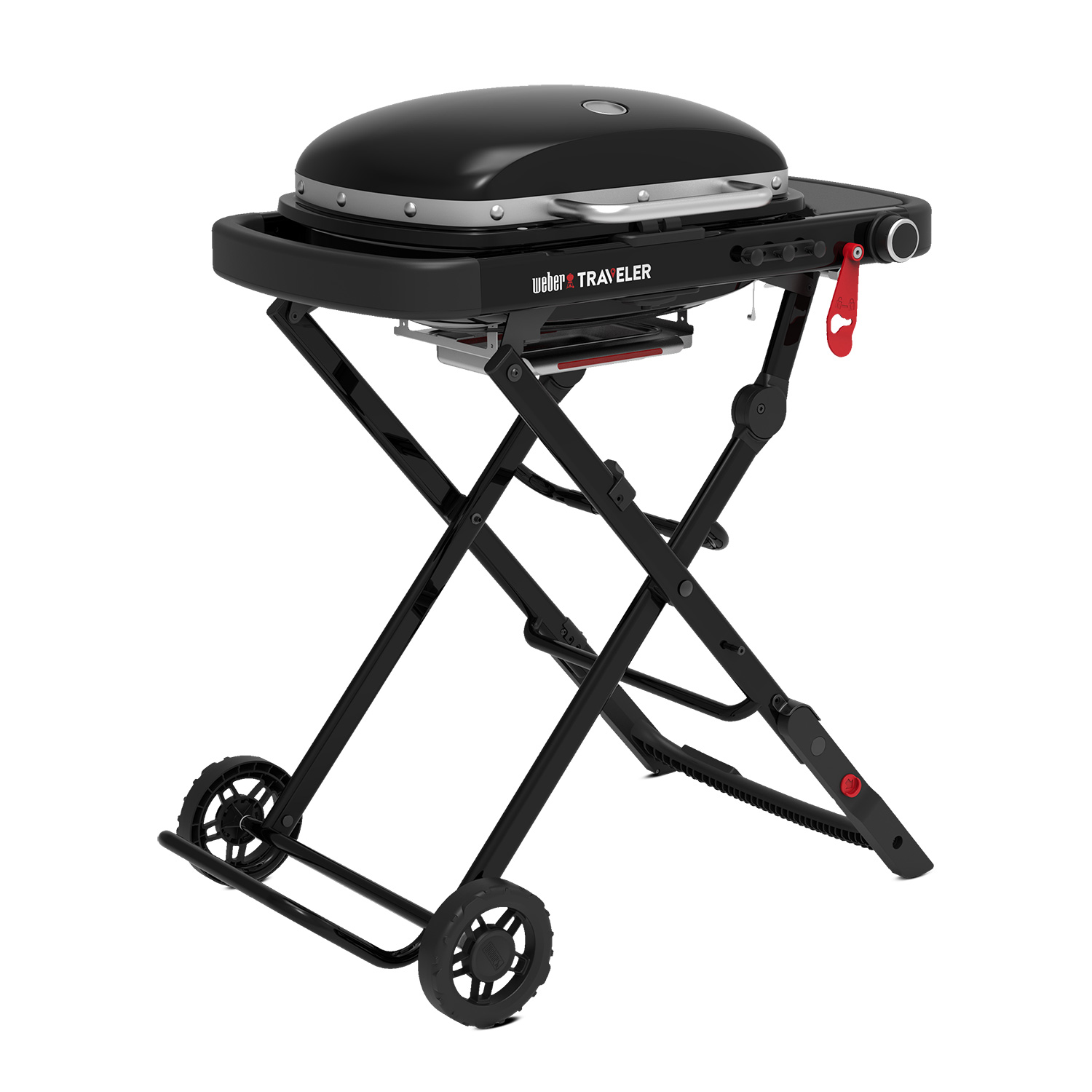 Weber Traveler Compact Gasgrill Schwarz