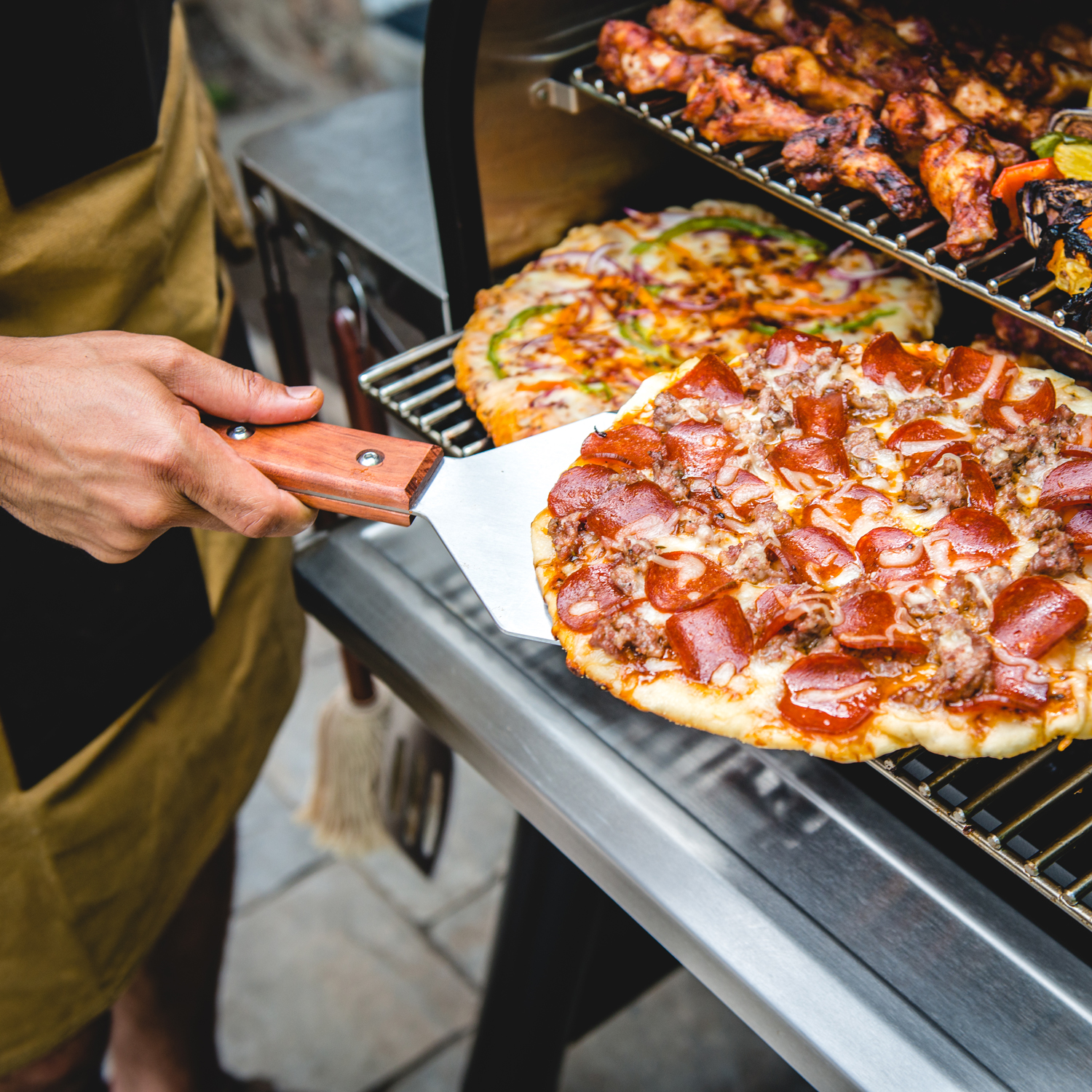 Traeger Extragroßer Fleisch- und Fischwender