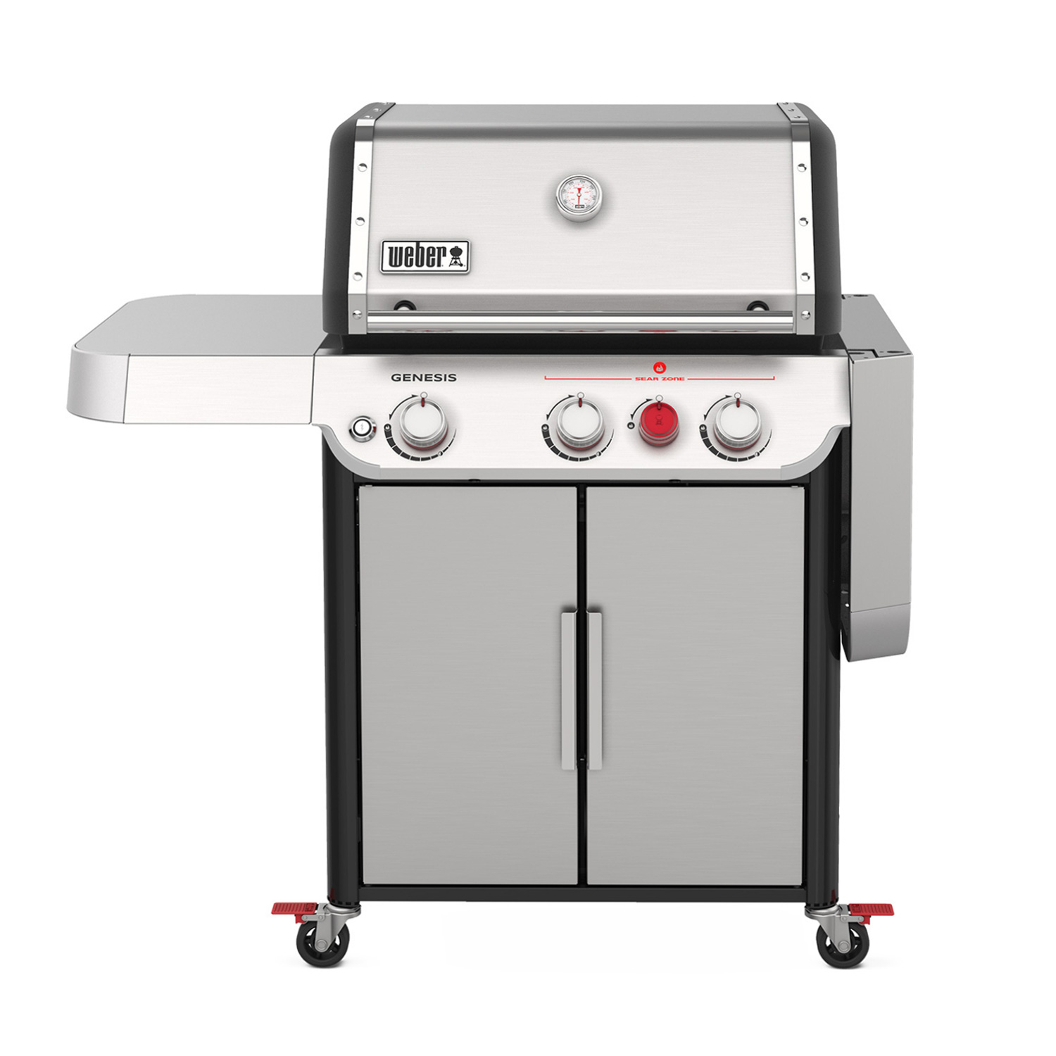 Weber Genesis S-325S Gas-Grillstation Edelstahl