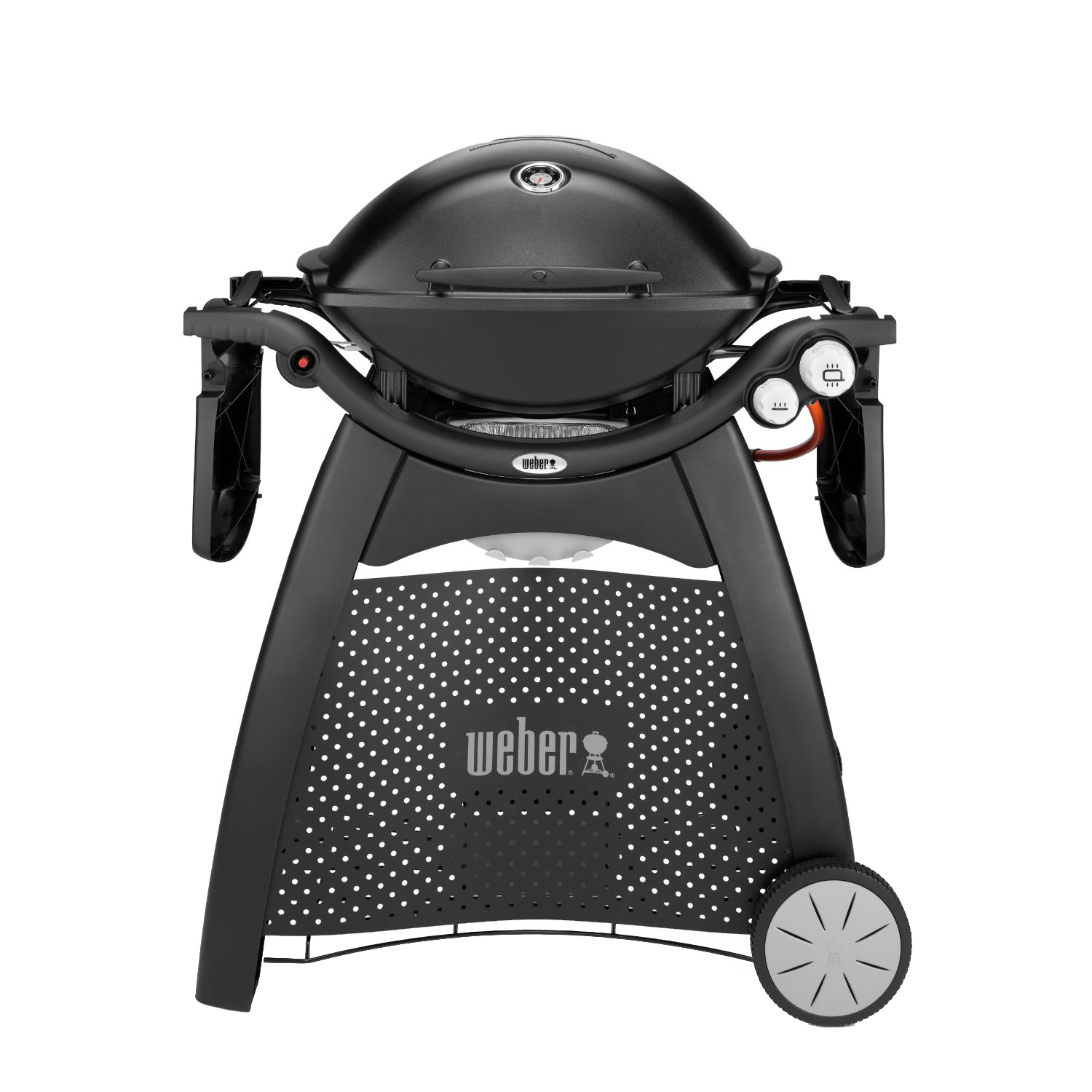 Weber Q 3000 Gasgrill mit Rollwagen Schwarz