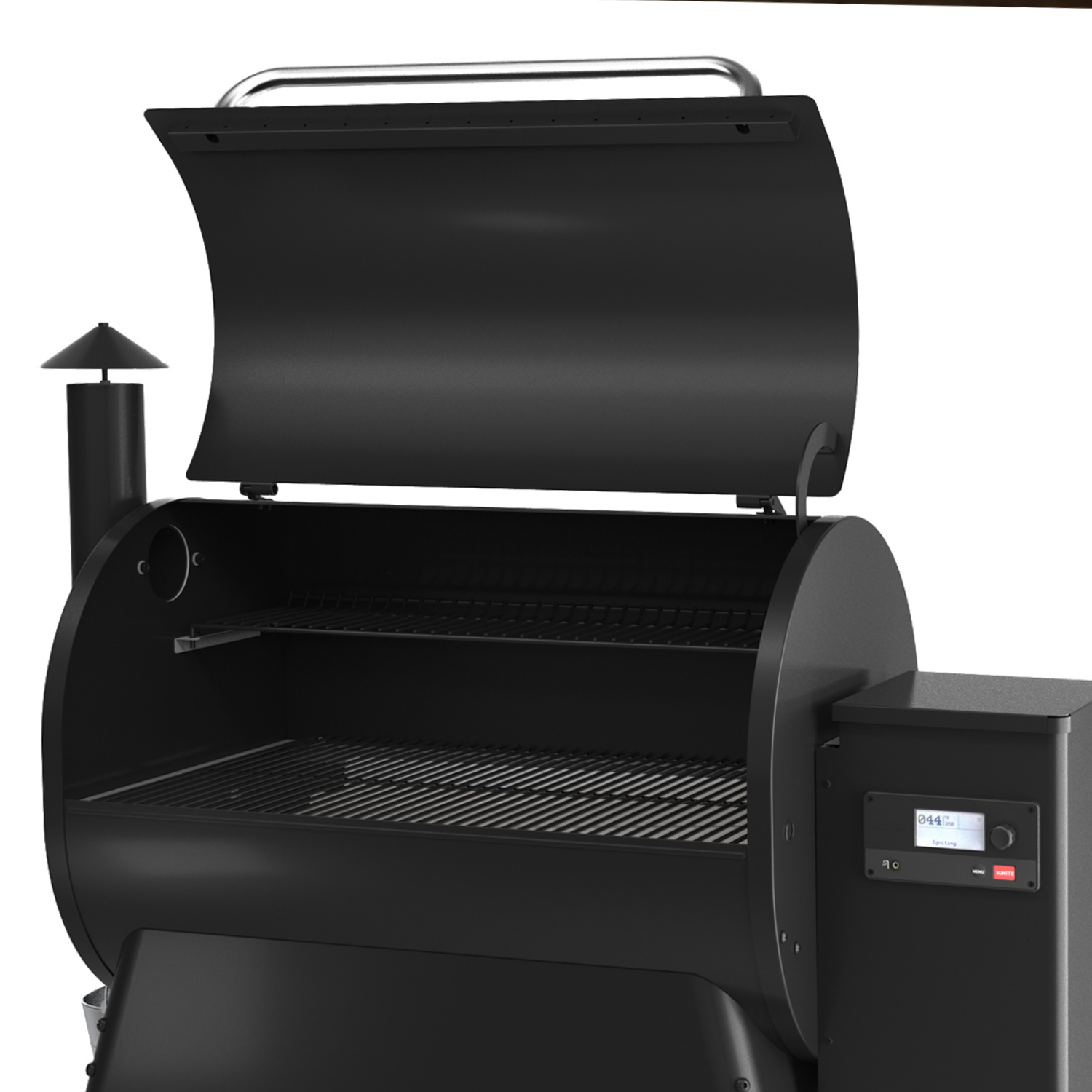 Traeger PRO D2 780 Pellet Grill schwarz inkl. Abdeckhaube, Ablaufblech-Schutzfolie + Hartholz Pellets Cherry 9 kg