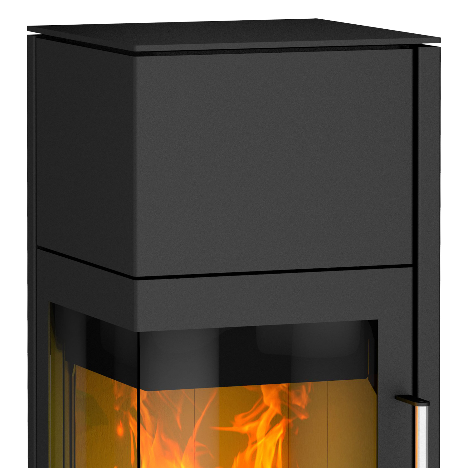 Fireplace Royal Kaminofen Stahl Schwarz