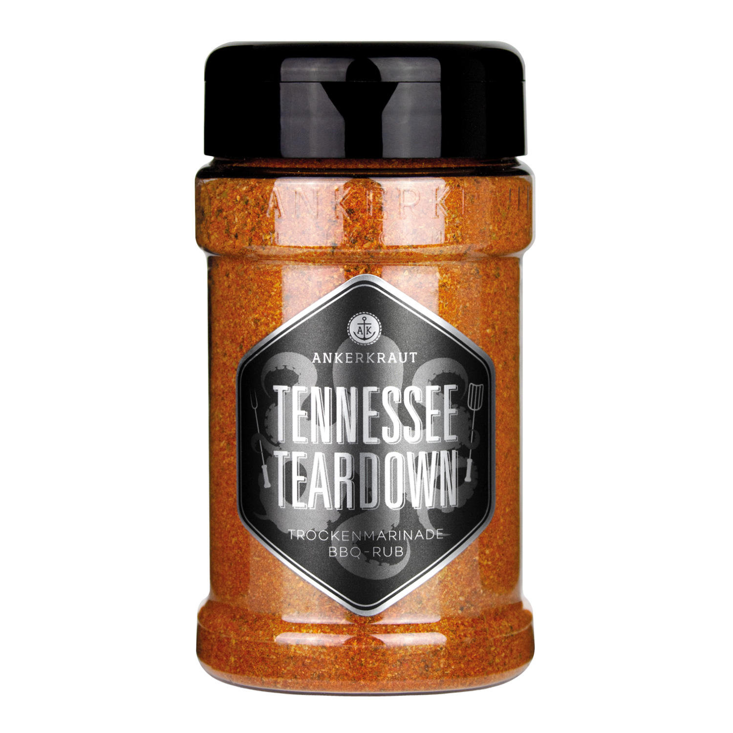 Ankerkraut BBQ-Rub Tennessee Teardown 200 g Streuer