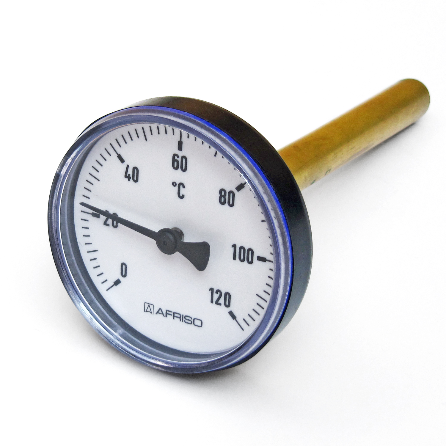 Bimetall-Pufferspeicherthermometer 63 mm