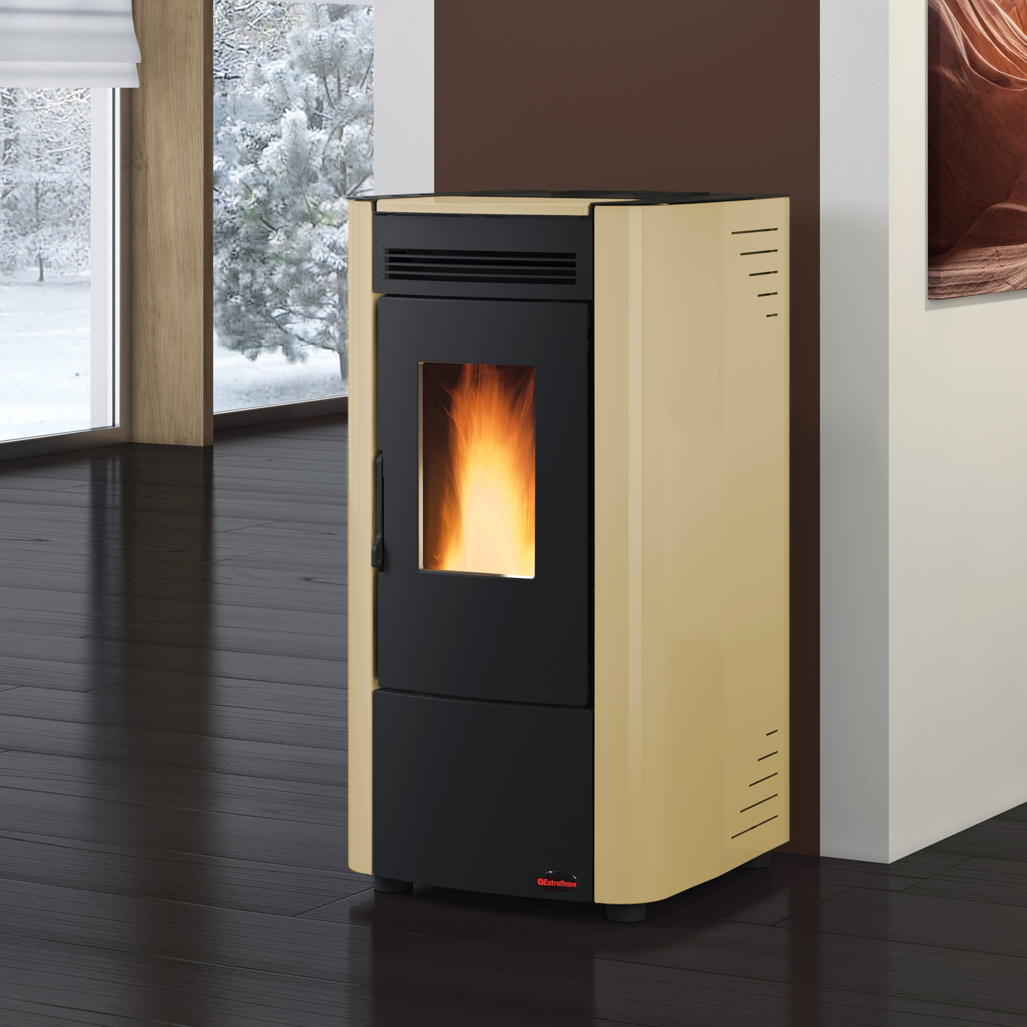 Extraflame Ketty EVO 2.0 Pelletofen Pergamena