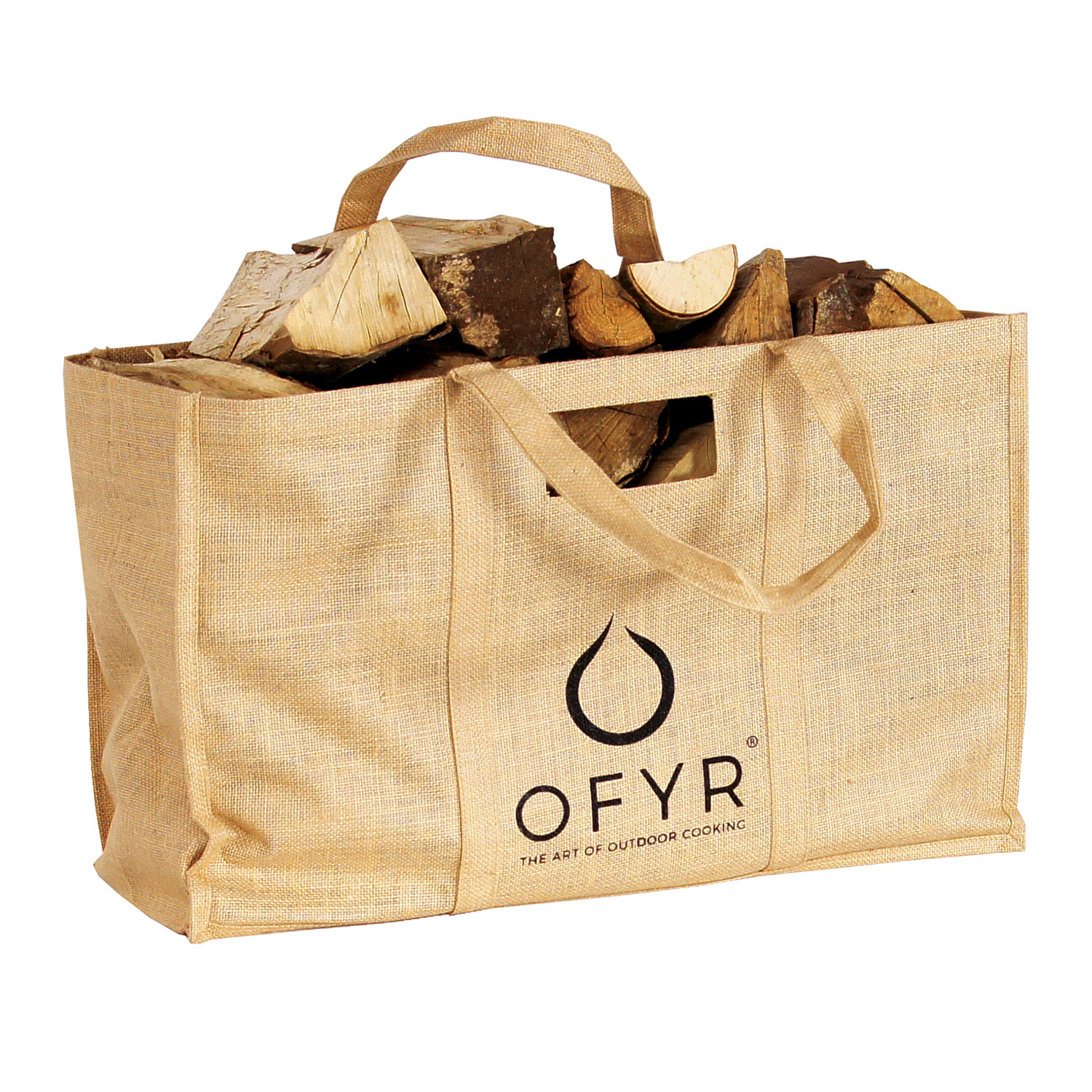 OFYR Holztasche Jute 72 L