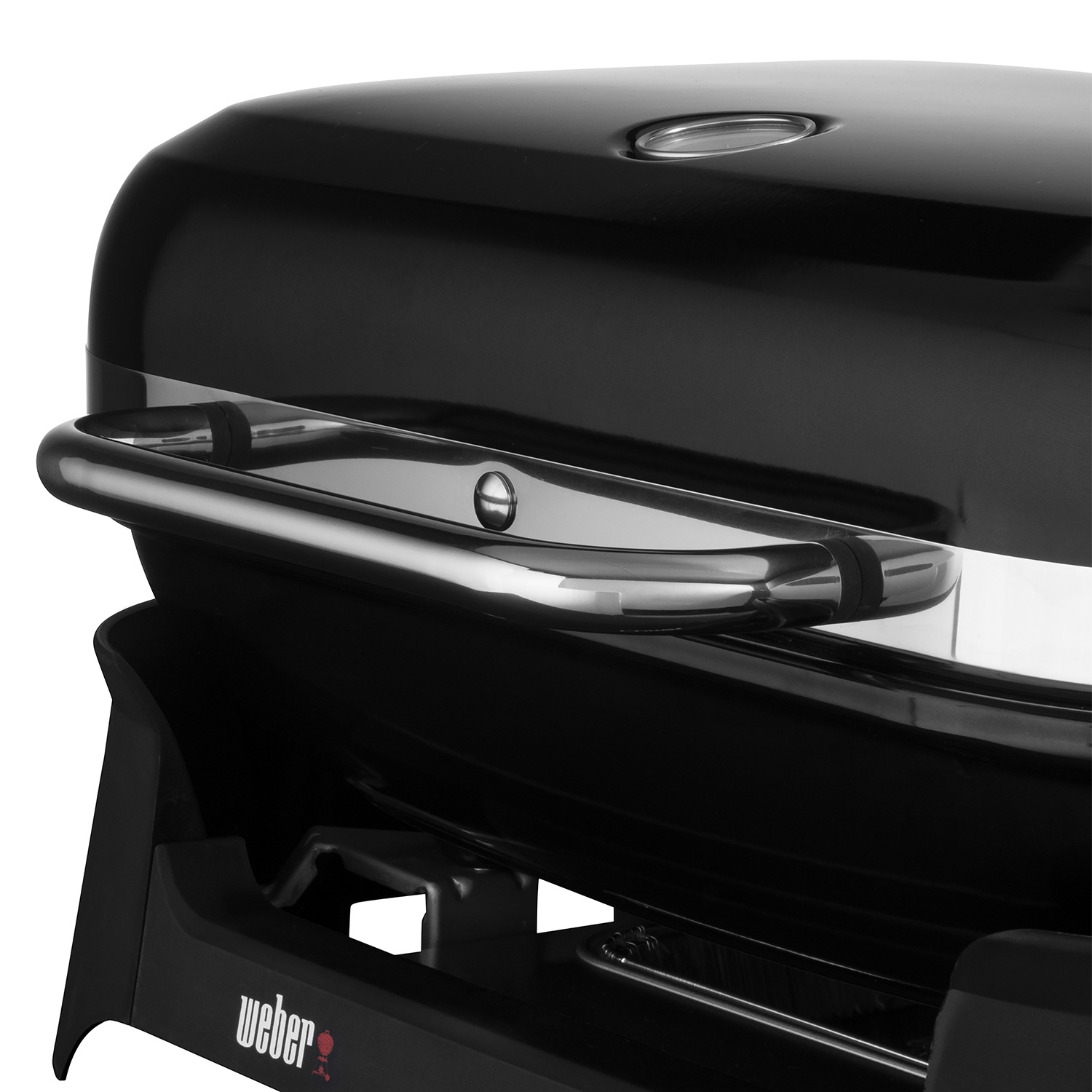 Weber Lumin Elektro-Tischgrill Schwarz