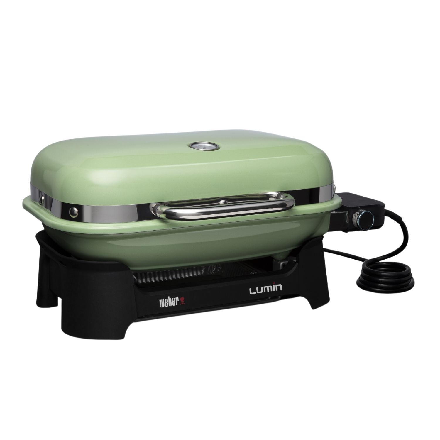 Weber Lumin Compact Elektro-Tischgrill Mintgrün