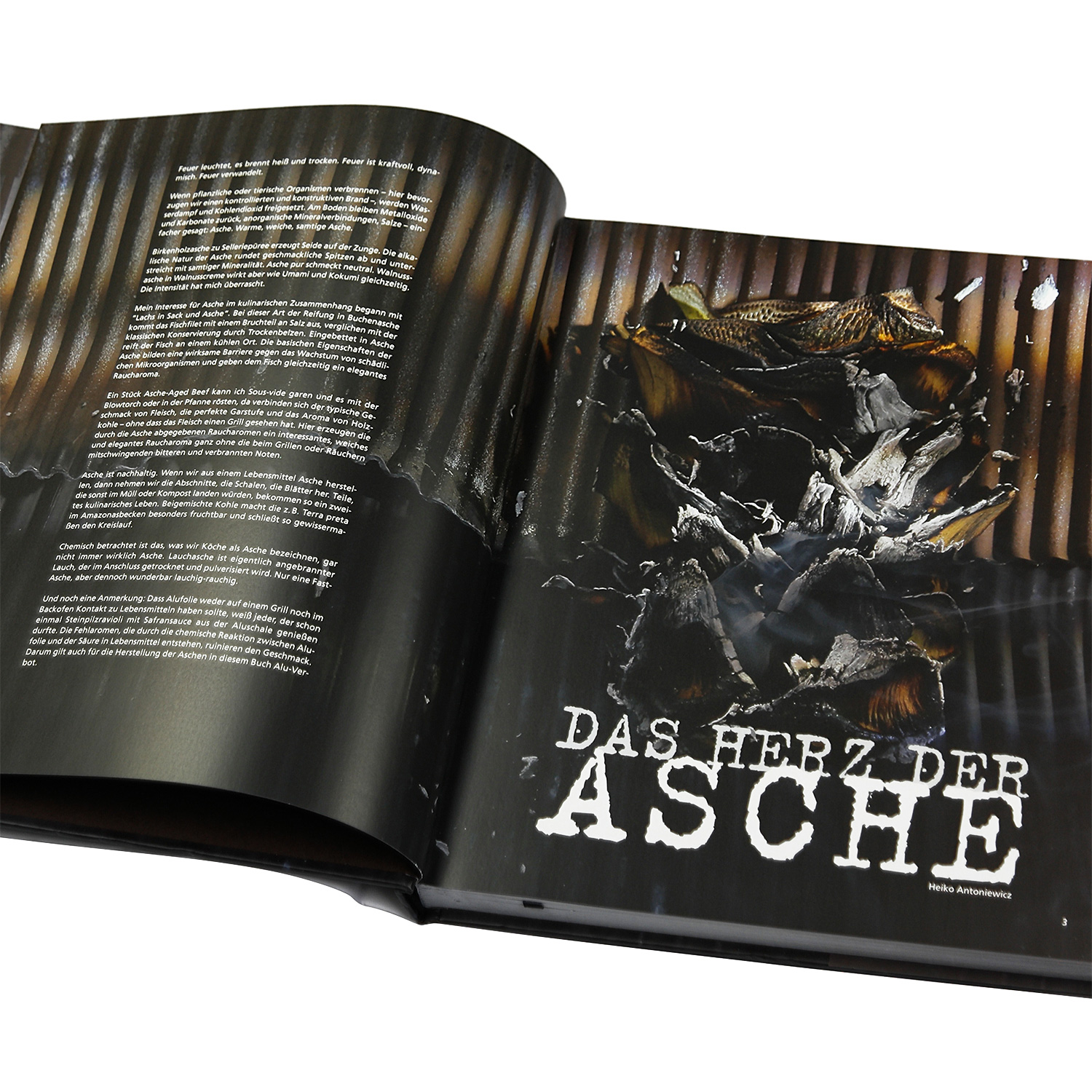 MONOLITH Buch ASCHE, Glut & Feuer