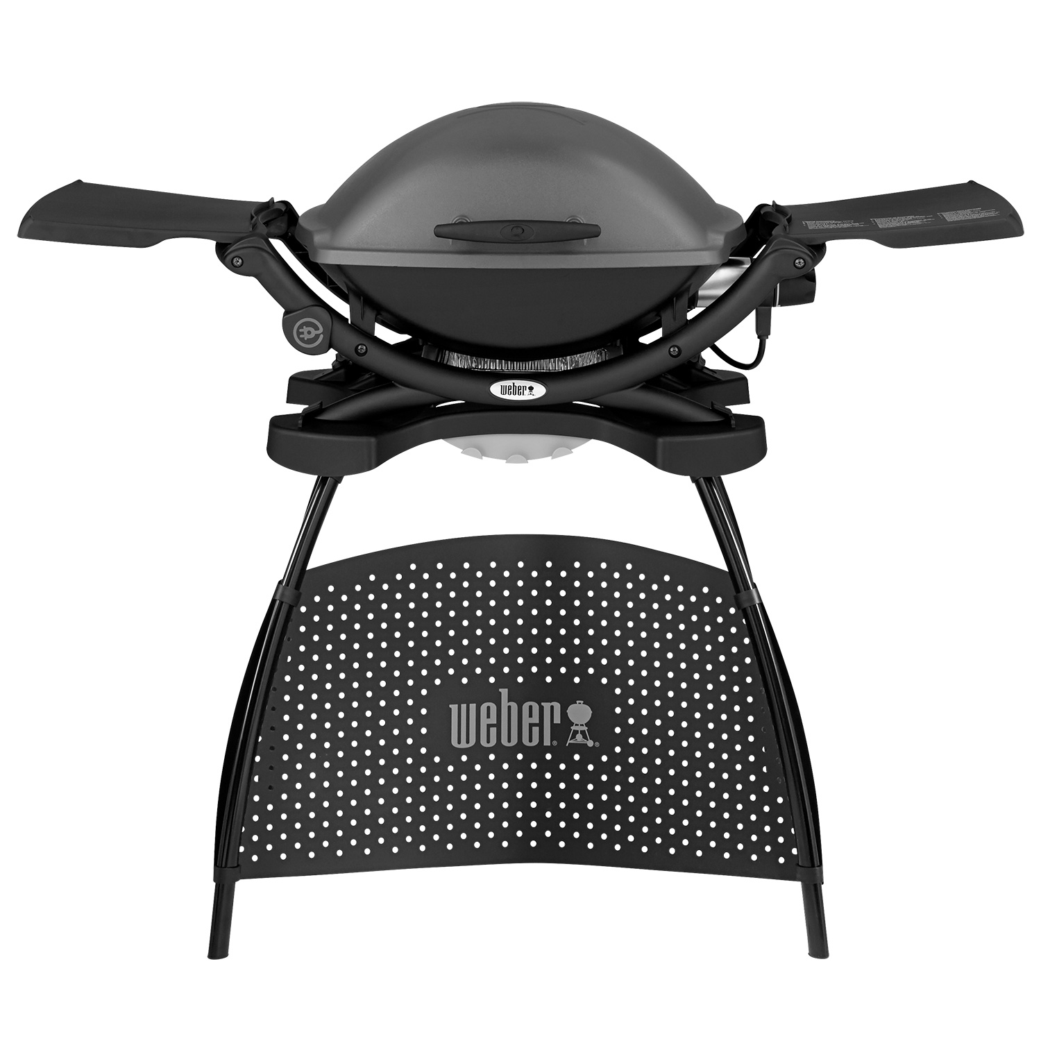 Weber Q 2400 Stand Elektro-Kugelgrill Dunkelgrau