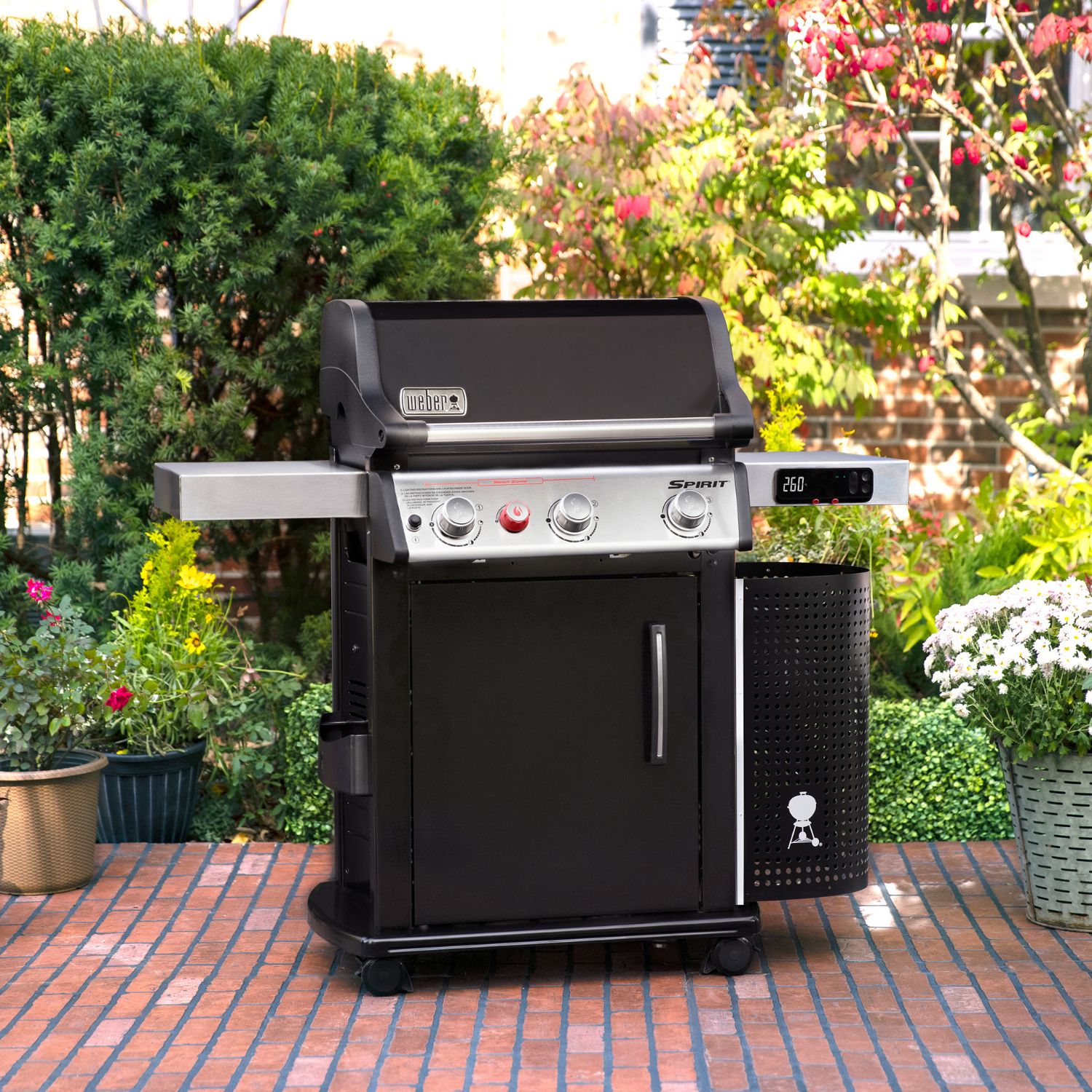 Weber Spirit EPX-325S GBS Smart Gas-Grillstation Schwarz