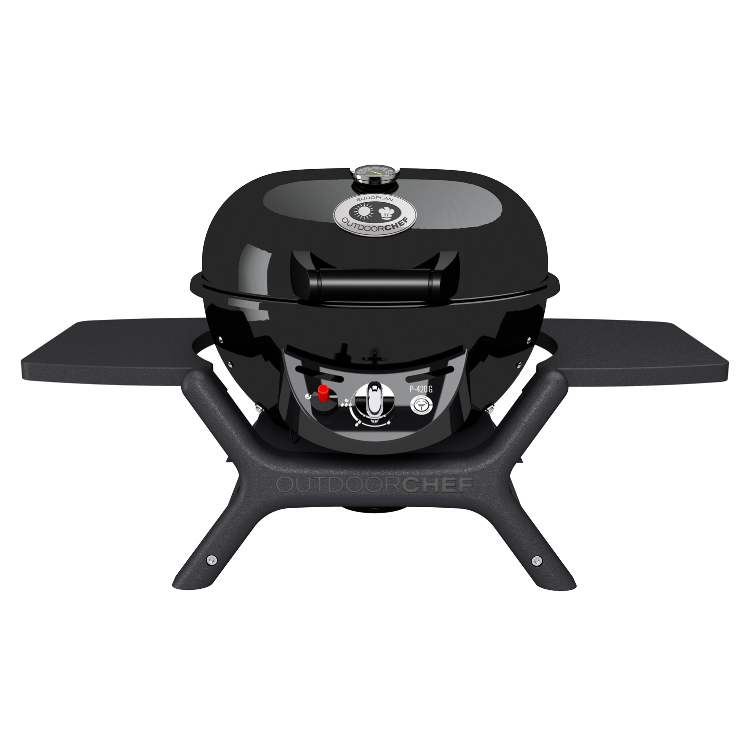 Outdoorchef P-420 G Minichef Gas-Kugelgrill + Abdeckhaube