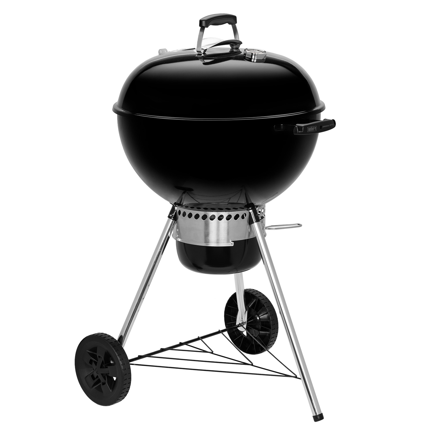 Weber Original Kettle E-5730 Holzkohlegrill 57 cm Black