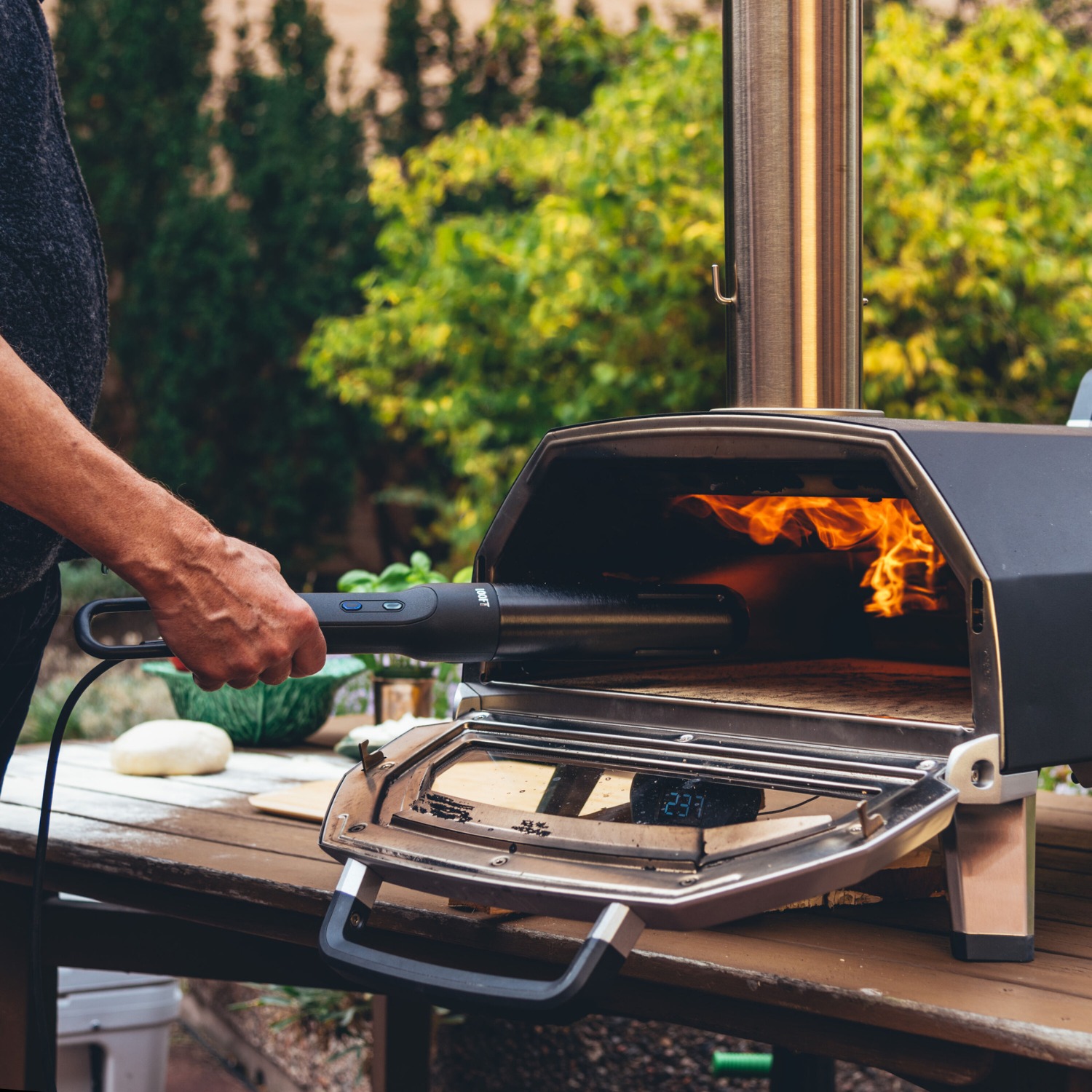 Big Green Egg Looftlighter II Holzkohle-Anzünder