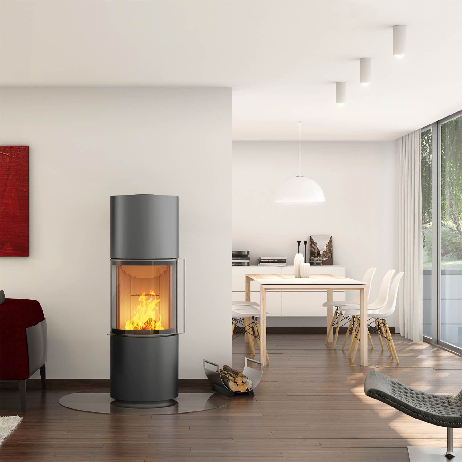 Spartherm Passo S Kaminofen Titan