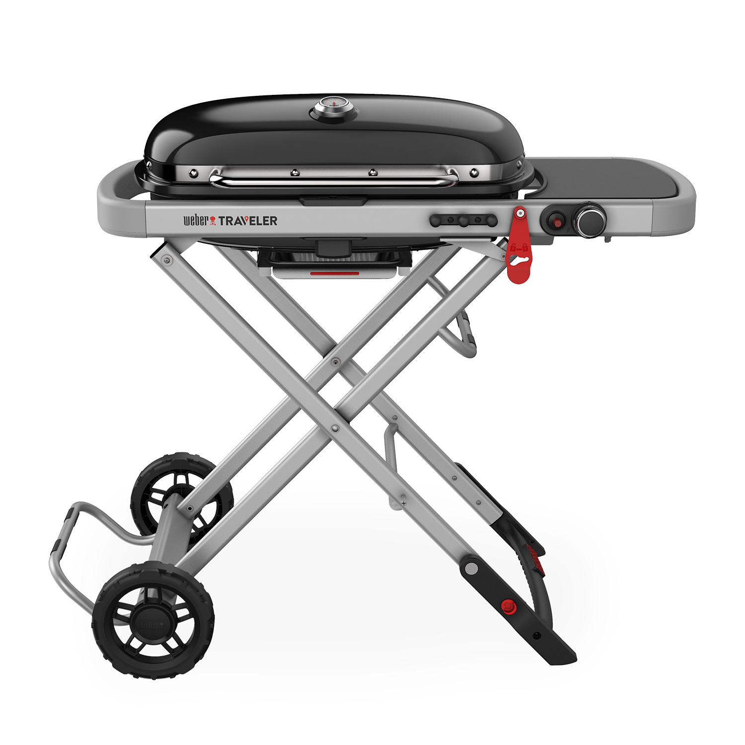 Weber Traveler Gasgrill Schwarz